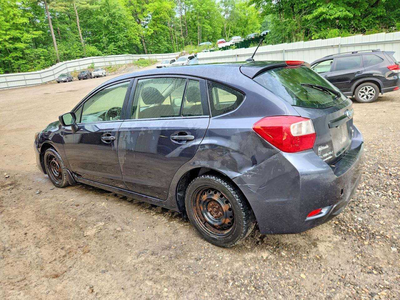 2015 Subaru Impreza Gray vin: JF1GPAA60F9306600