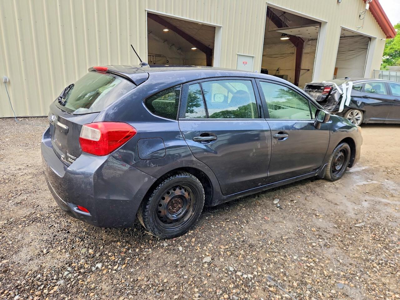 2015 Subaru Impreza Gray vin: JF1GPAA60F9306600