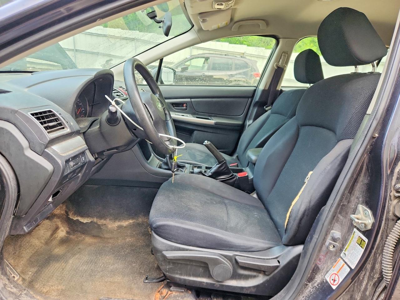 2015 Subaru Impreza Gray vin: JF1GPAA60F9306600