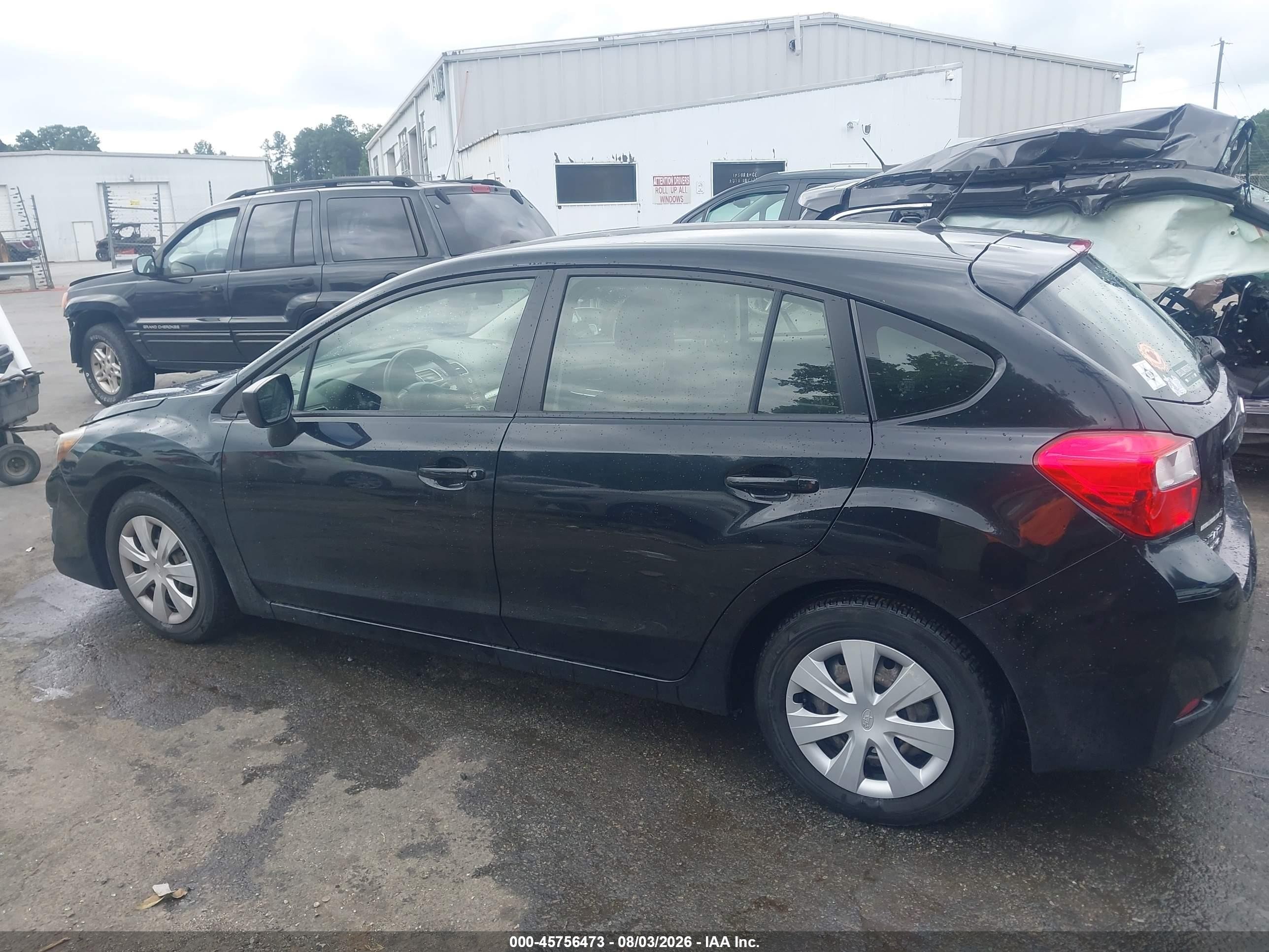 2015 Subaru Impreza 2.0i Black vin: JF1GPAA60FG278048
