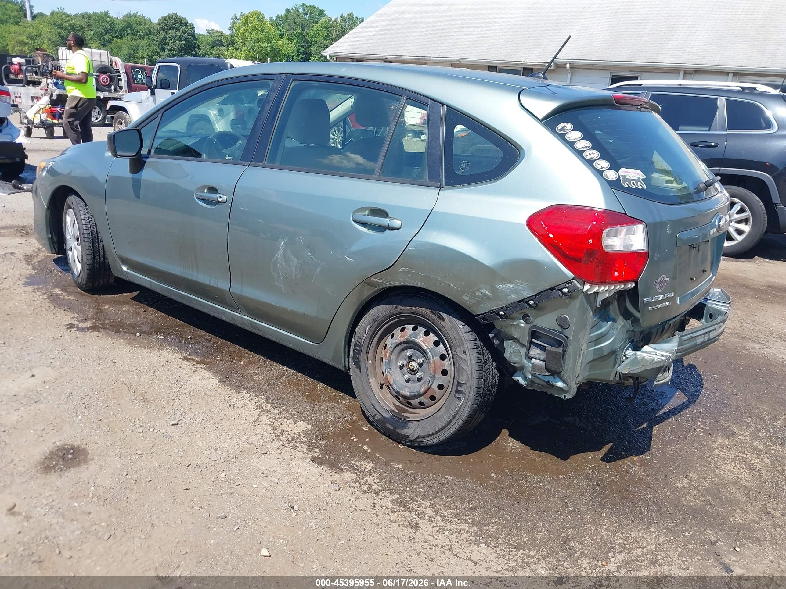 2015 Subaru Impreza 2.0i Серый vin: JF1GPAA60FG304955