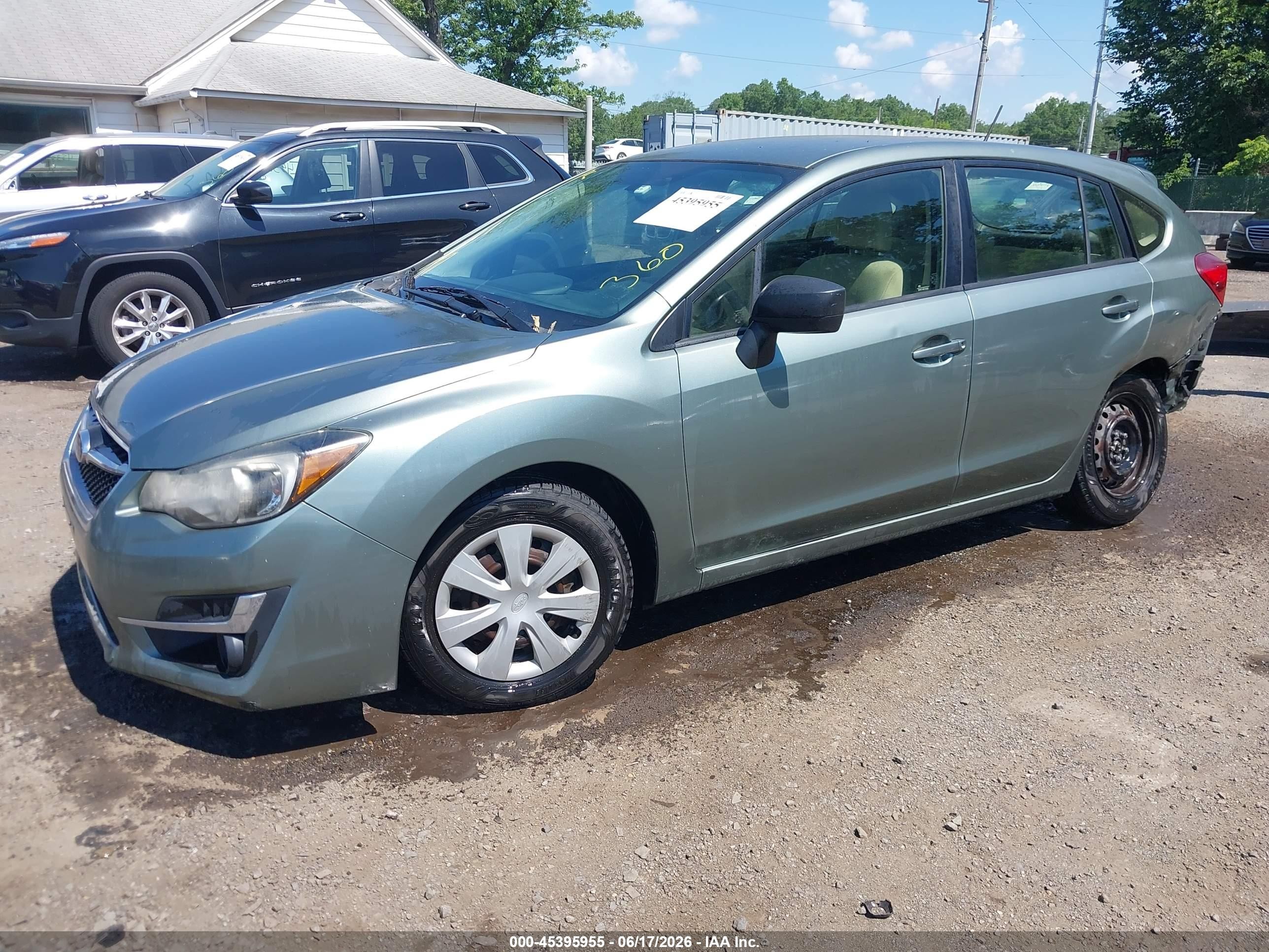 2015 Subaru Impreza 2.0i Серый vin: JF1GPAA60FG304955
