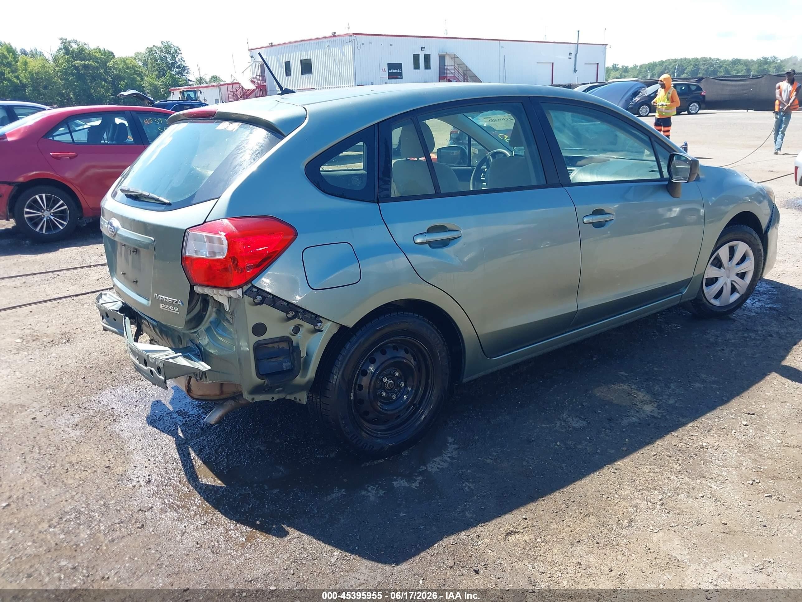 2015 Subaru Impreza 2.0i Серый vin: JF1GPAA60FG304955
