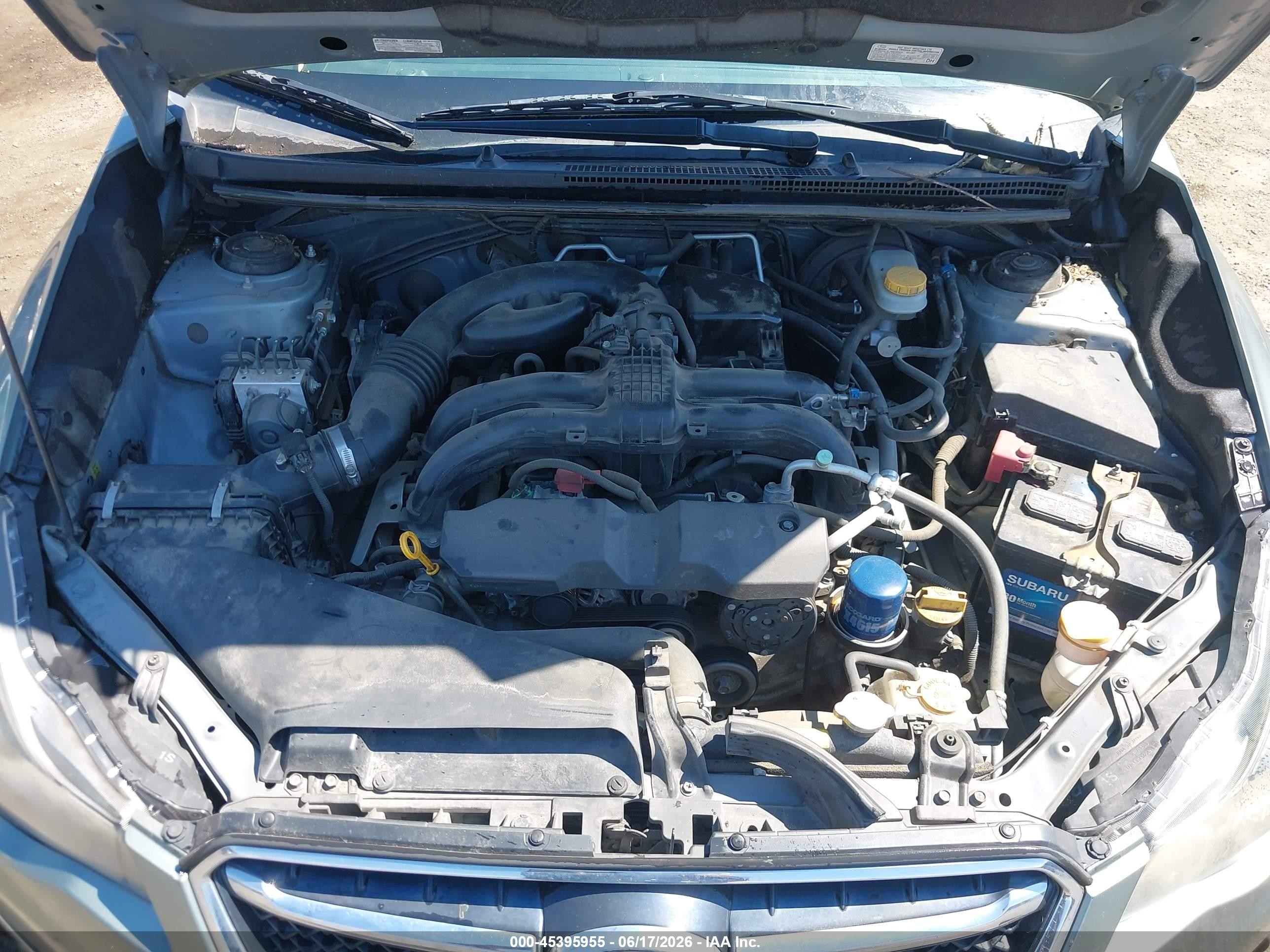 2015 Subaru Impreza 2.0i Серый vin: JF1GPAA60FG304955