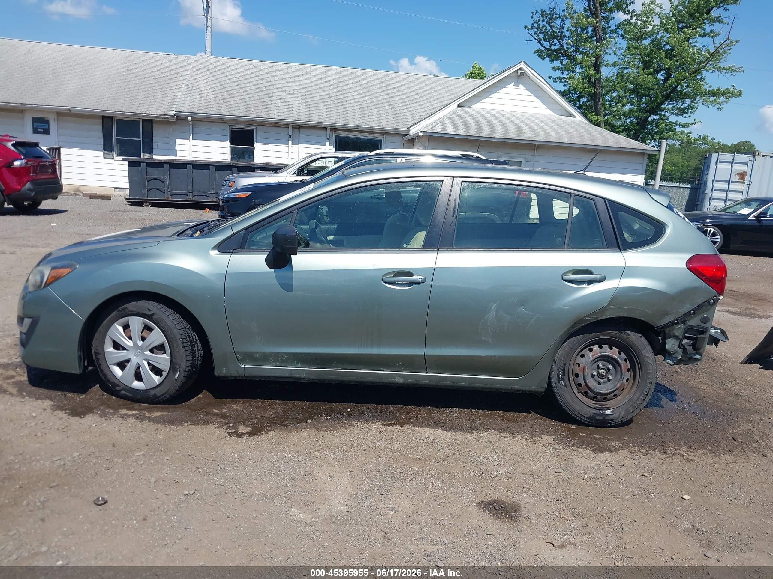 2015 Subaru Impreza 2.0i Серый vin: JF1GPAA60FG304955