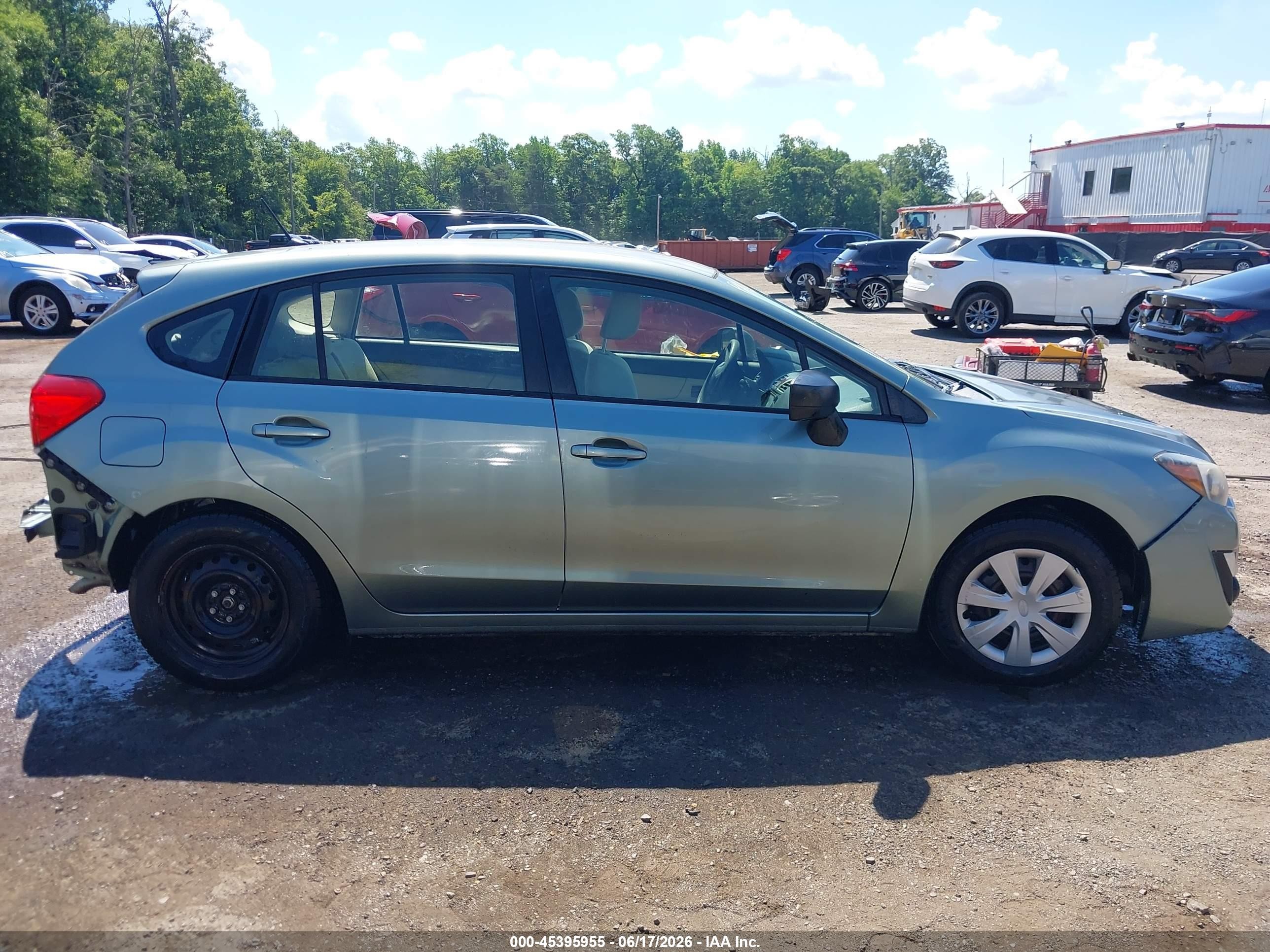 2015 Subaru Impreza 2.0i Серый vin: JF1GPAA60FG304955