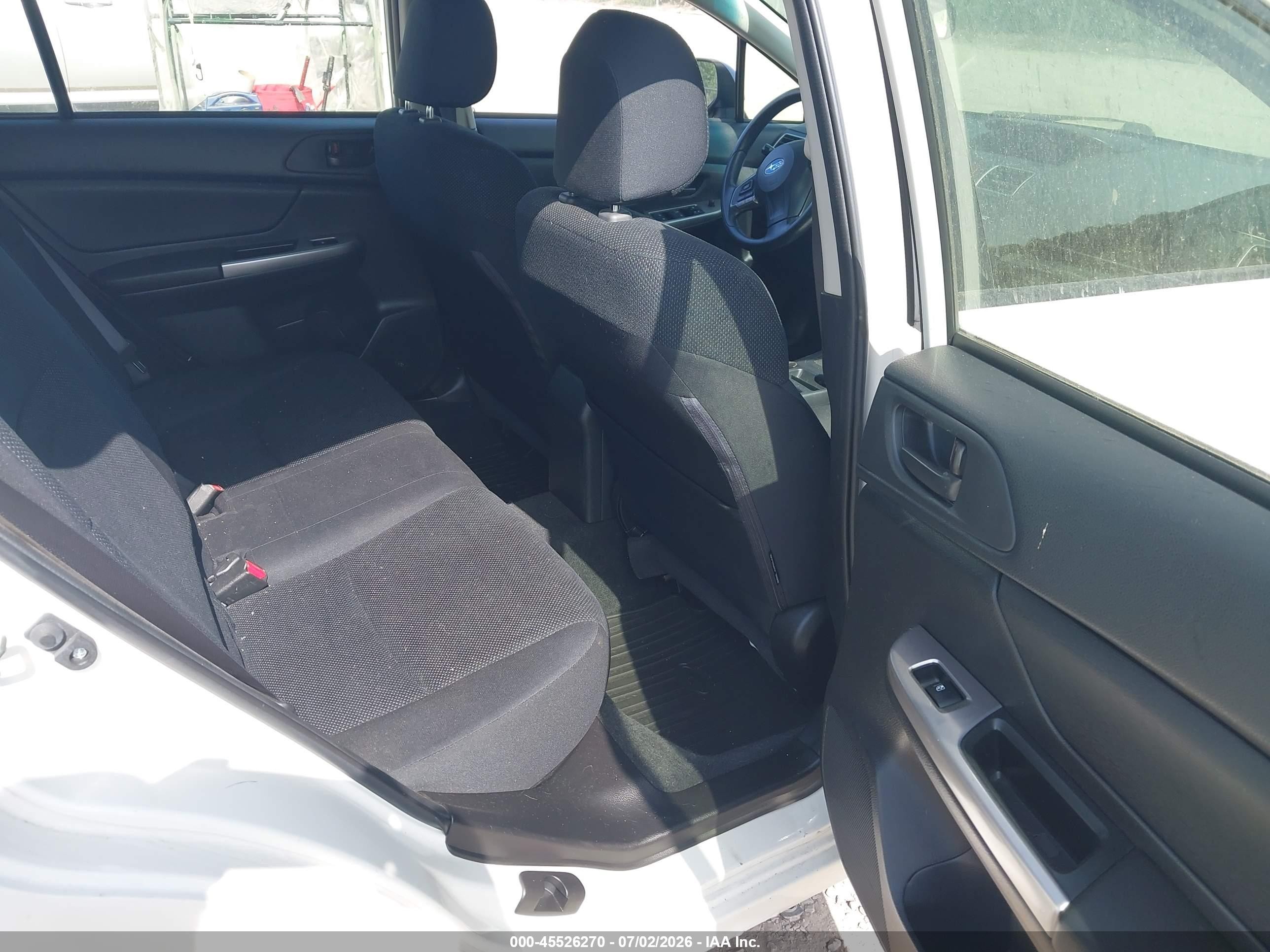 2015 Subaru Impreza 2.0i White vin: JF1GPAA60FH268954