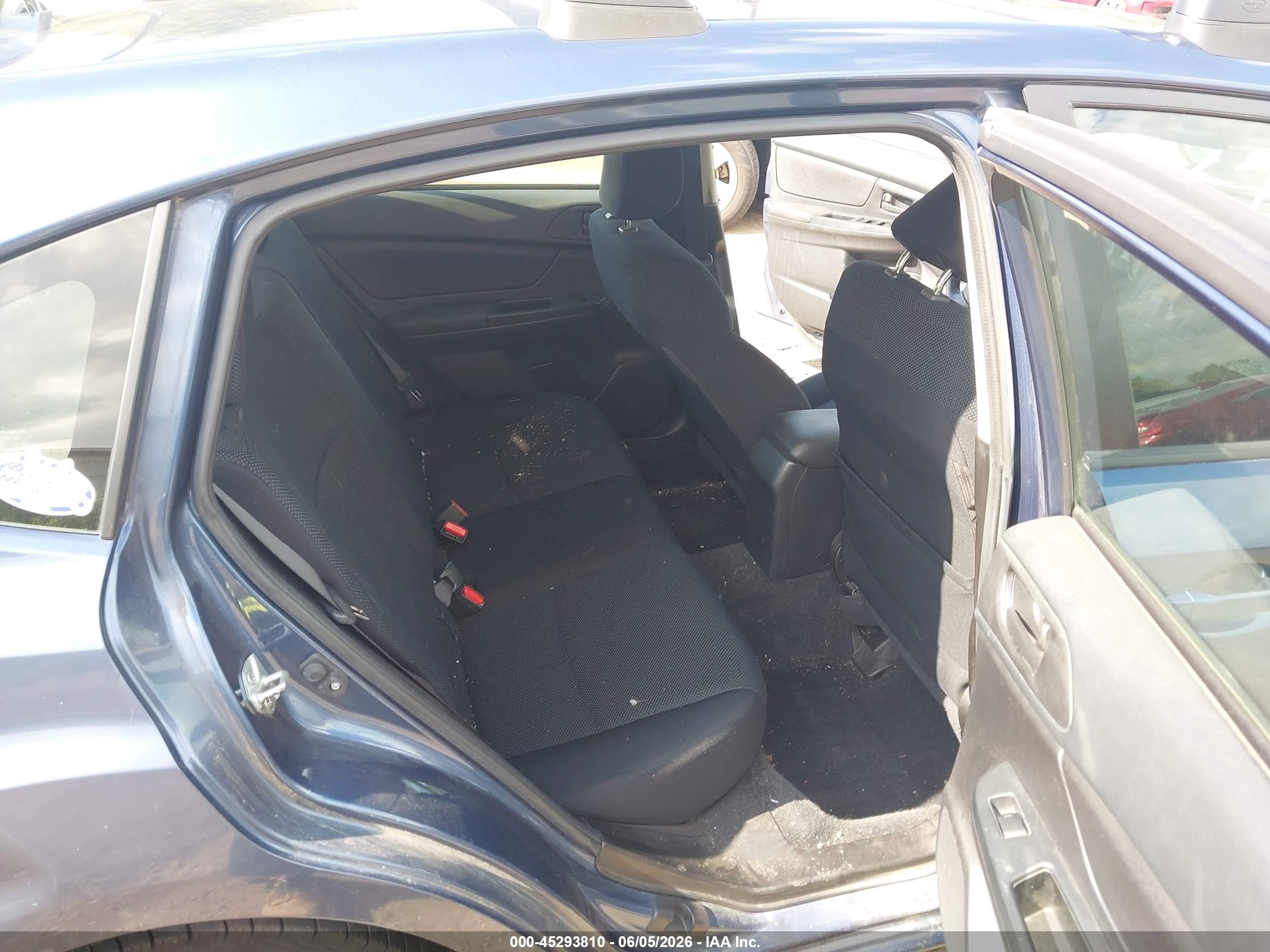 2012 Subaru Impreza 2.0i Blue vin: JF1GPAA61CG206268
