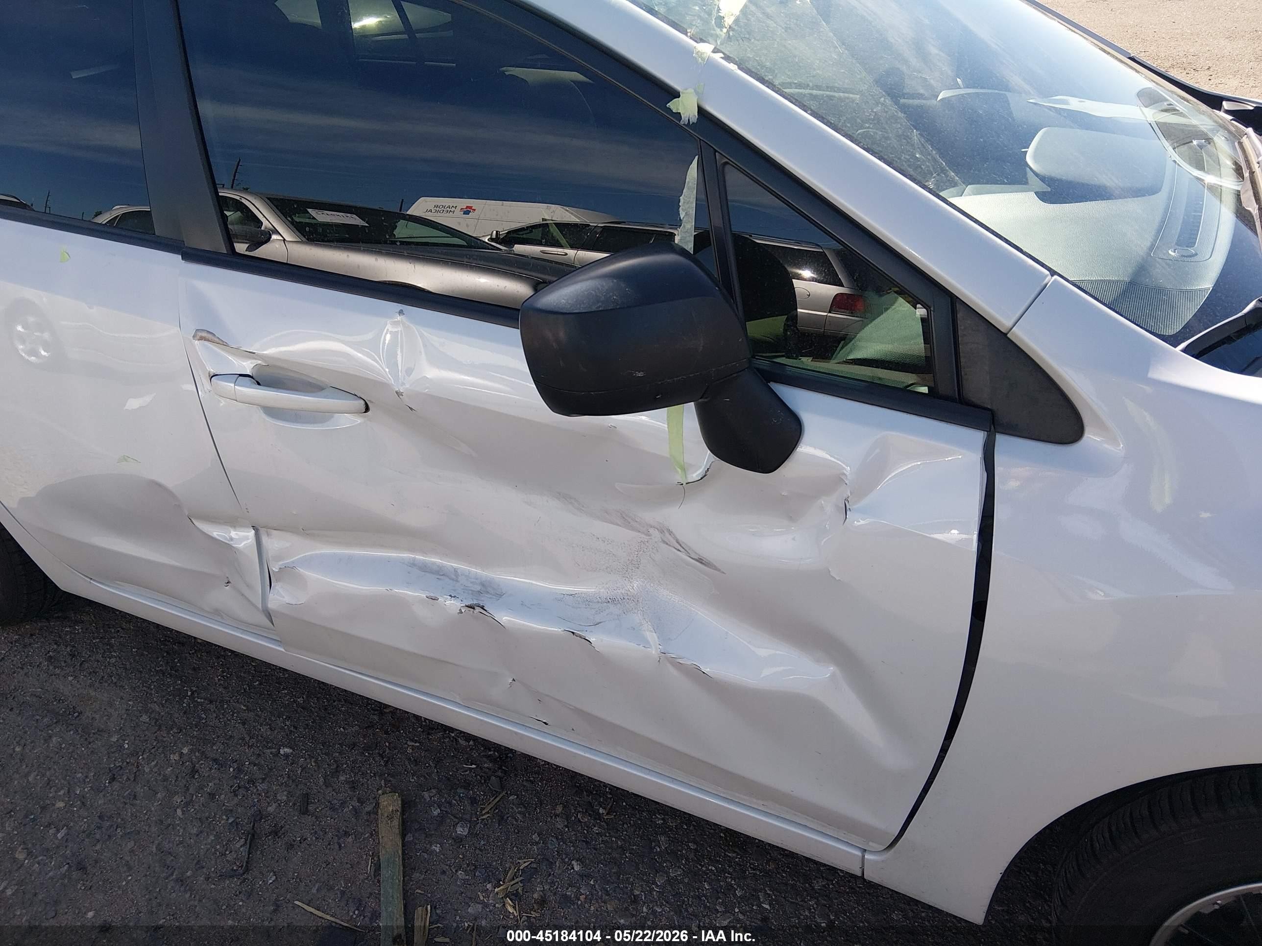 2012 Subaru Impreza 2.0i White vin: JF1GPAA61CH205700