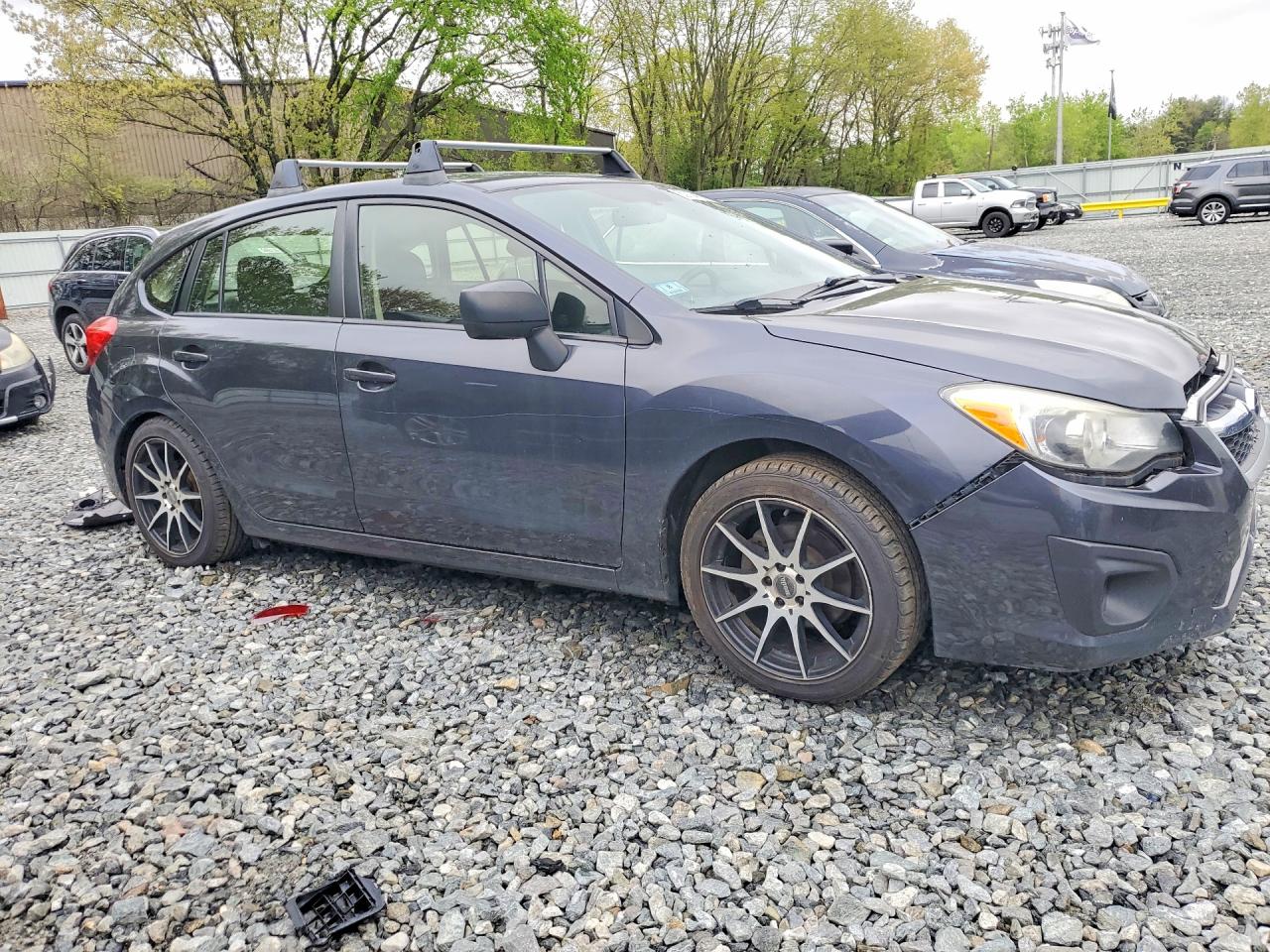 2013 Subaru Impreza Gray vin: JF1GPAA61D1883843