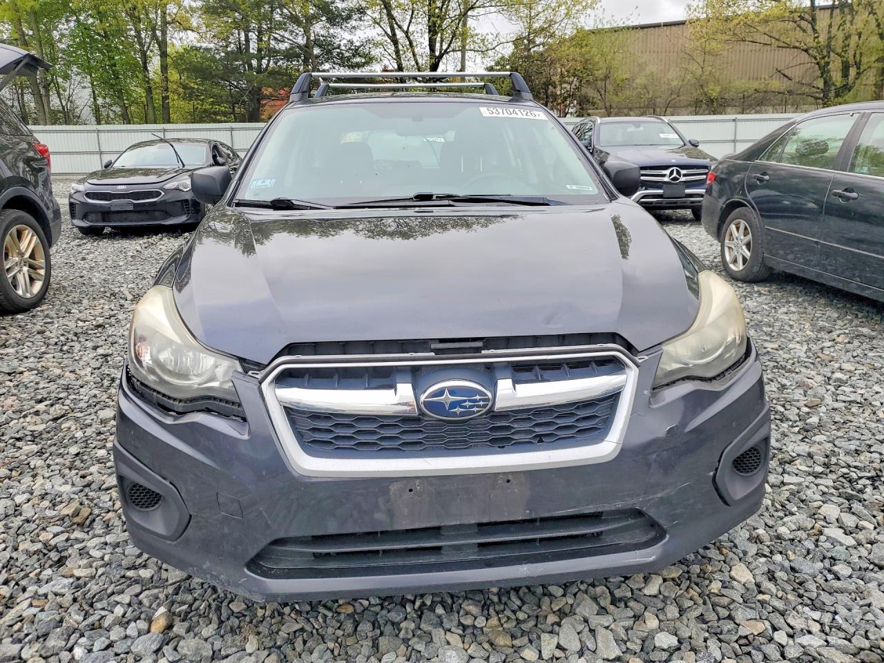 2013 Subaru Impreza Gray vin: JF1GPAA61D1883843