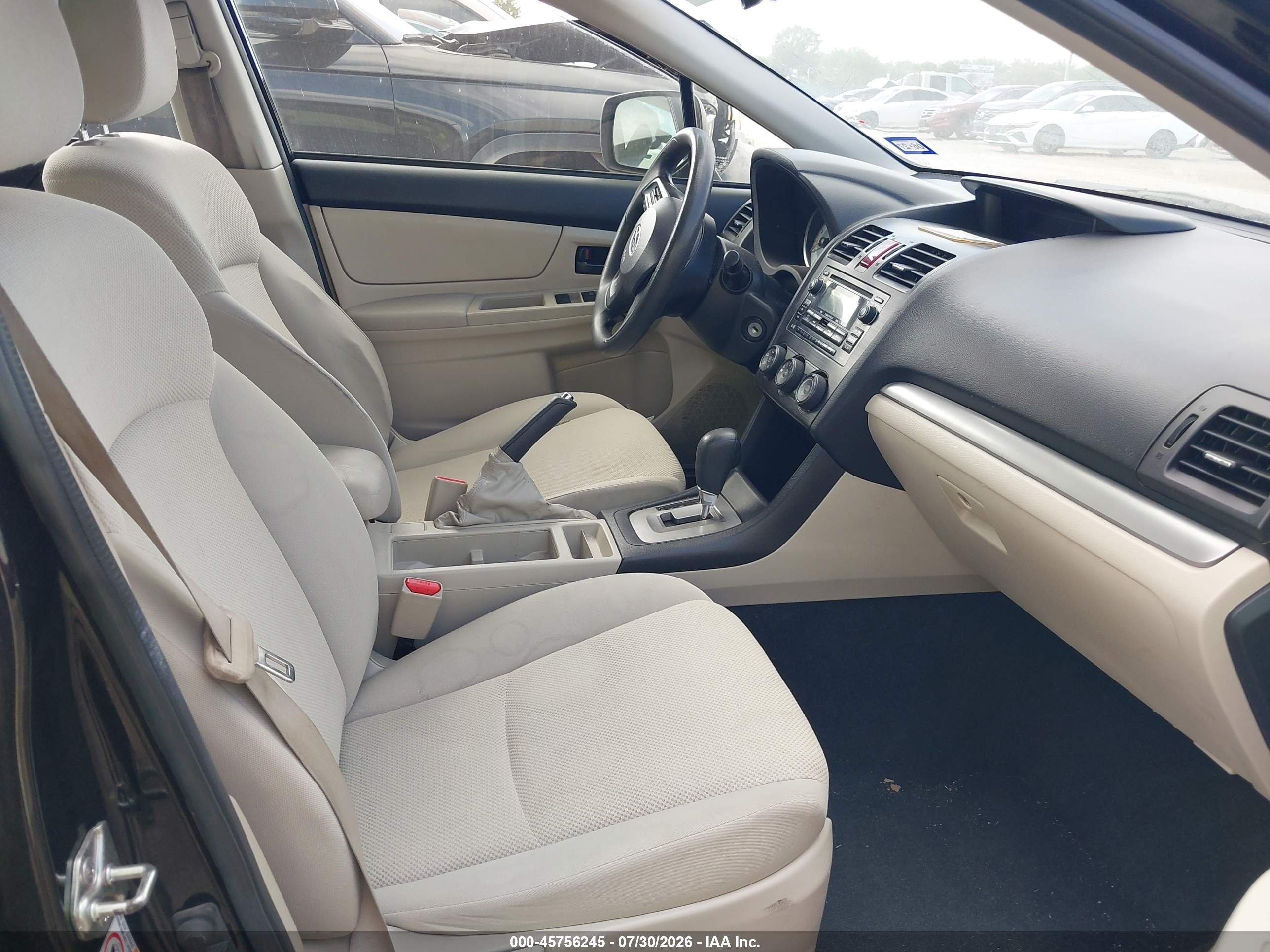 2013 Subaru Impreza 2.0i Black vin: JF1GPAA61DH804159