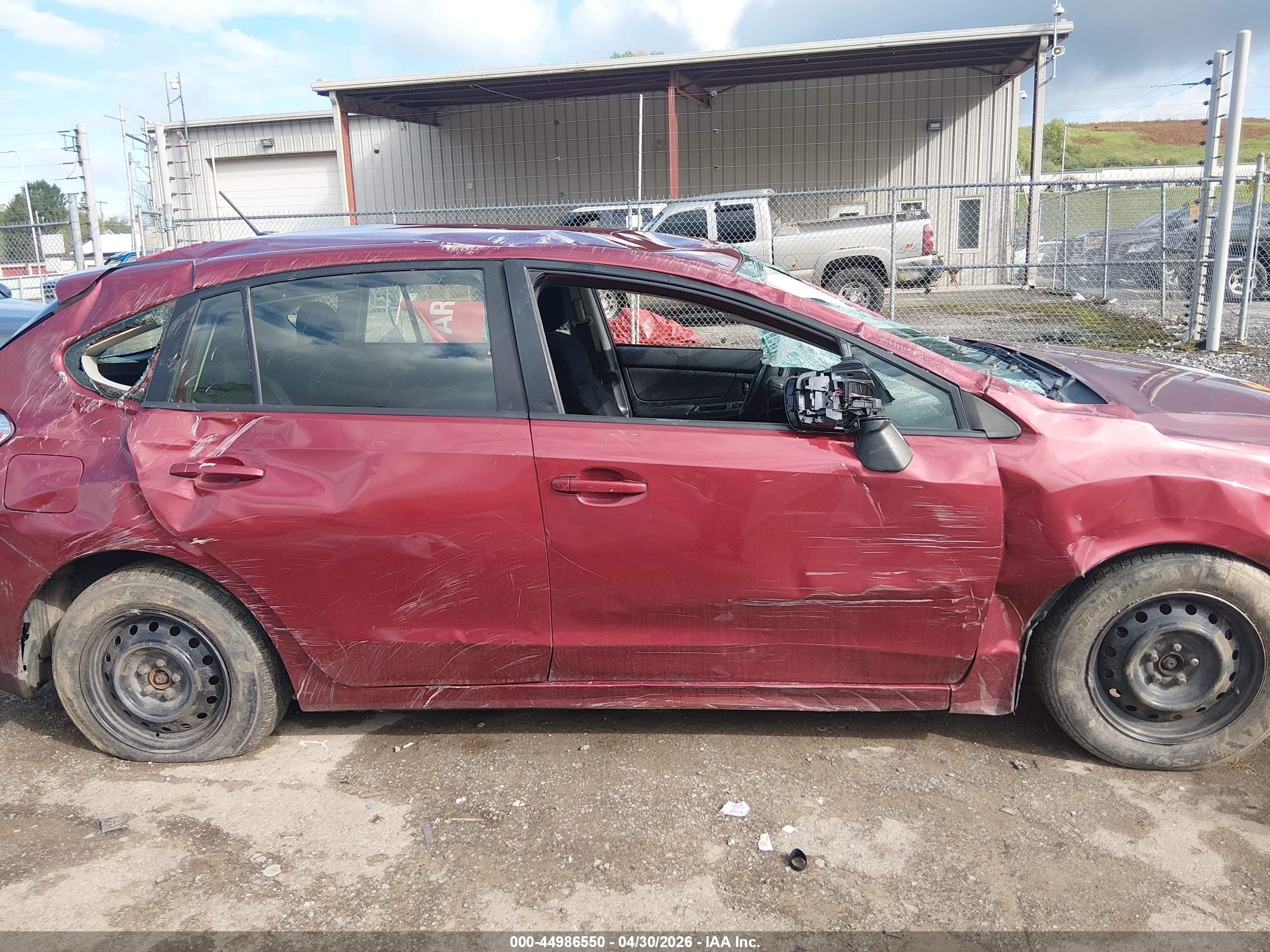 2013 Subaru Impreza Wagon 2.0i Maroon vin: JF1GPAA61DH805702