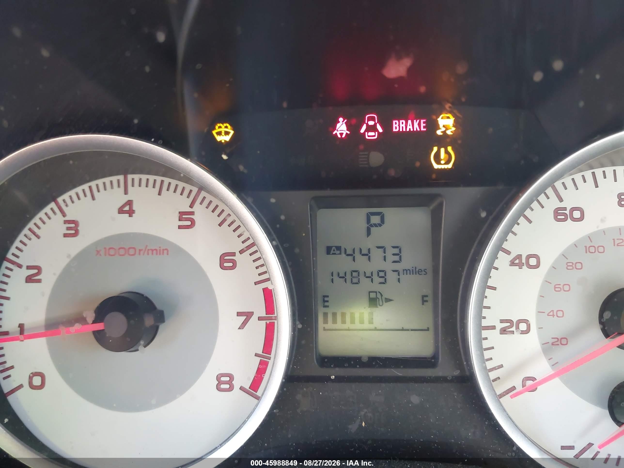 2014 Subaru Impreza 2.0i Black vin: JF1GPAA61E8260179