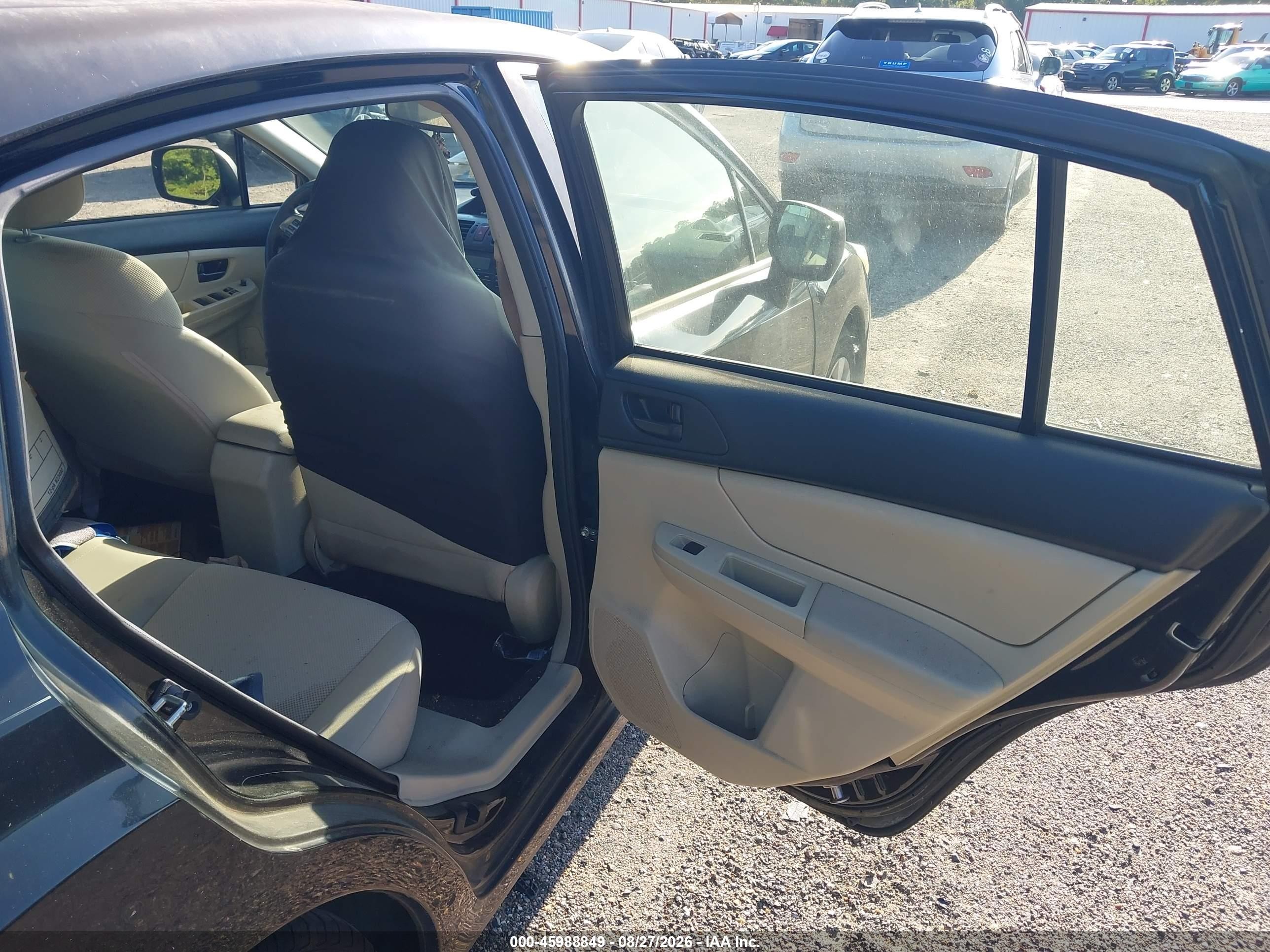 2014 Subaru Impreza 2.0i Black vin: JF1GPAA61E8260179
