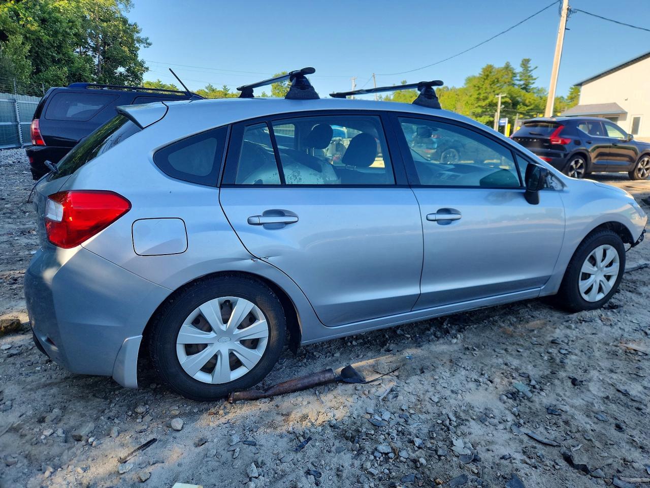 2014 Subaru Impreza Серебряный vin: JF1GPAA61E8280223