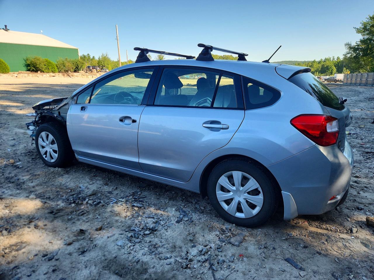 2014 Subaru Impreza Серебряный vin: JF1GPAA61E8280223