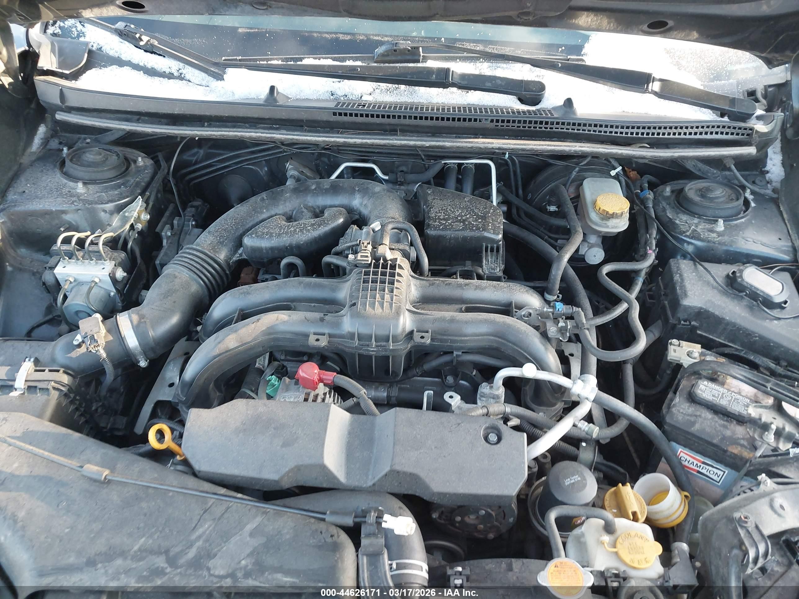 2015 Subaru Impreza 2.0i Gray vin: JF1GPAA61F9201547