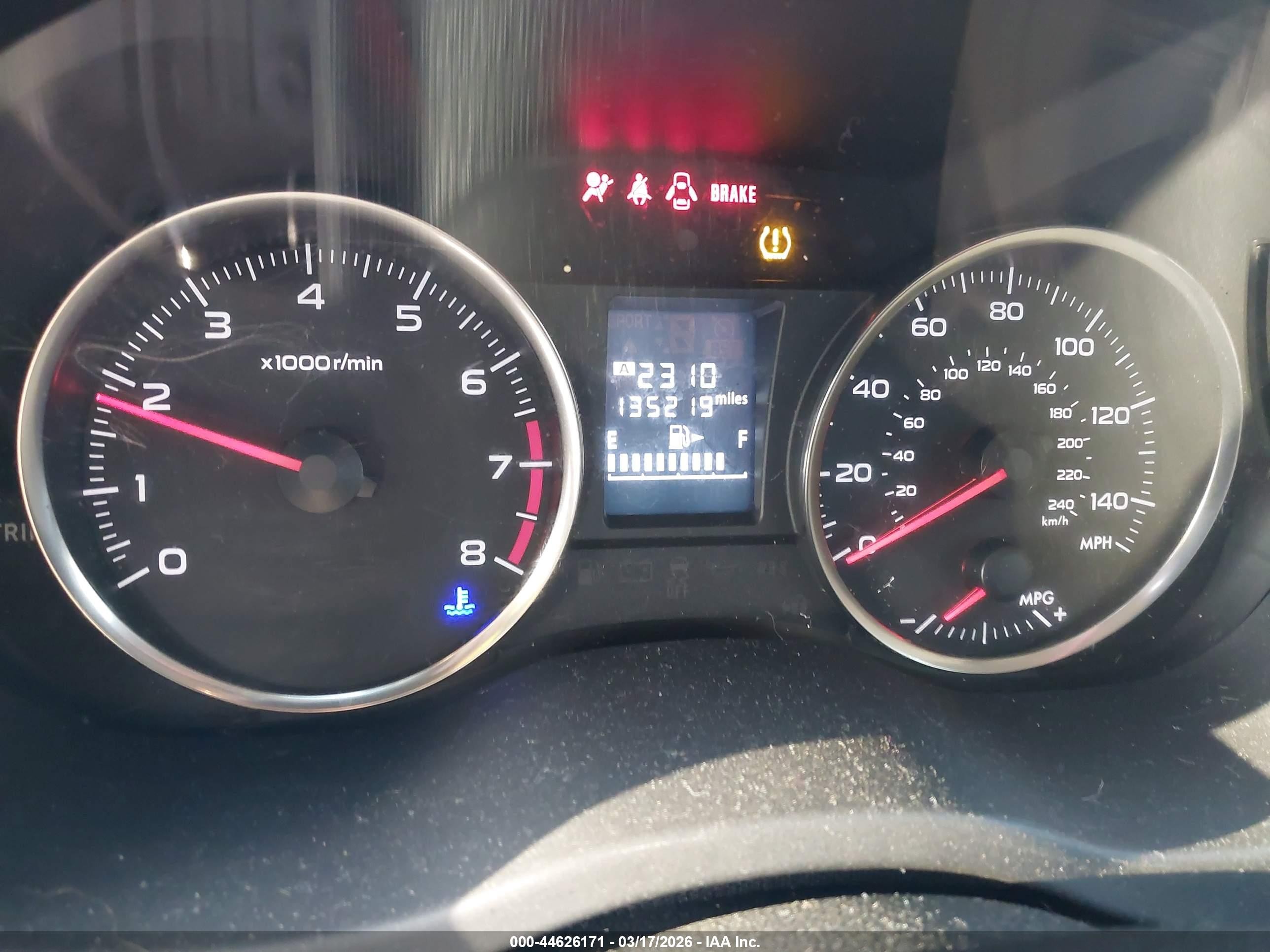 2015 Subaru Impreza 2.0i Gray vin: JF1GPAA61F9201547
