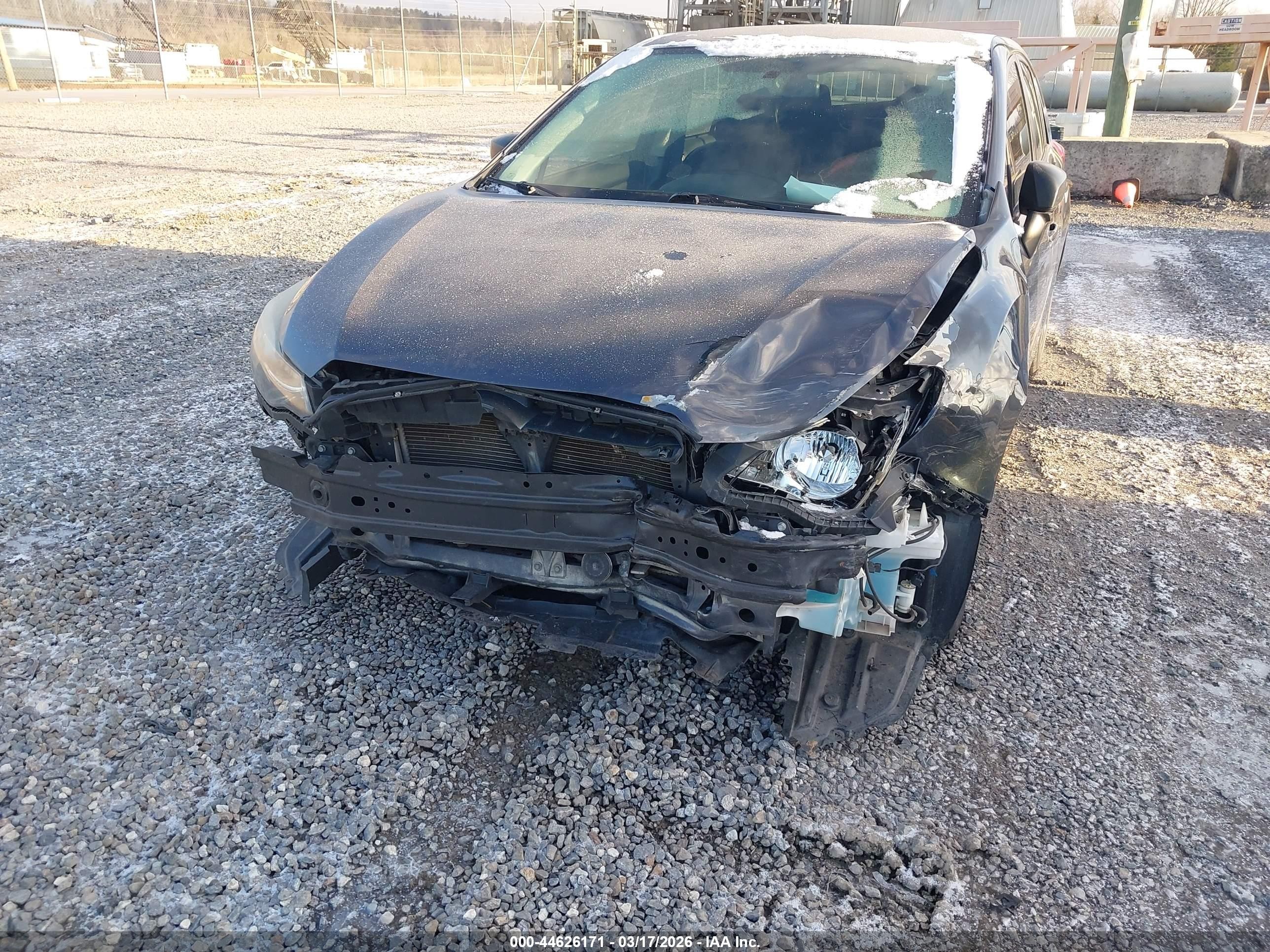 2015 Subaru Impreza 2.0i Gray vin: JF1GPAA61F9201547