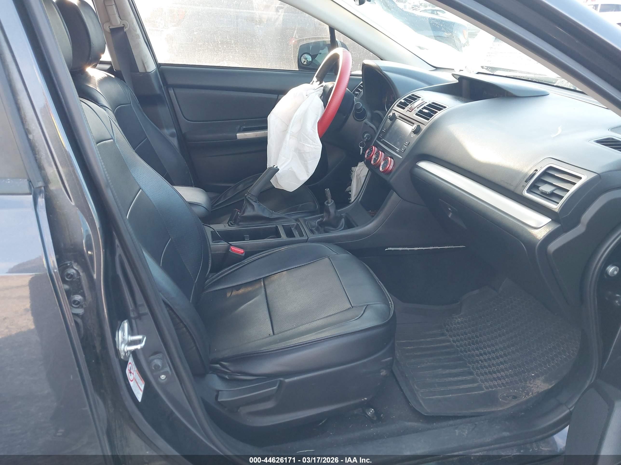 2015 Subaru Impreza 2.0i Gray vin: JF1GPAA61F9201547