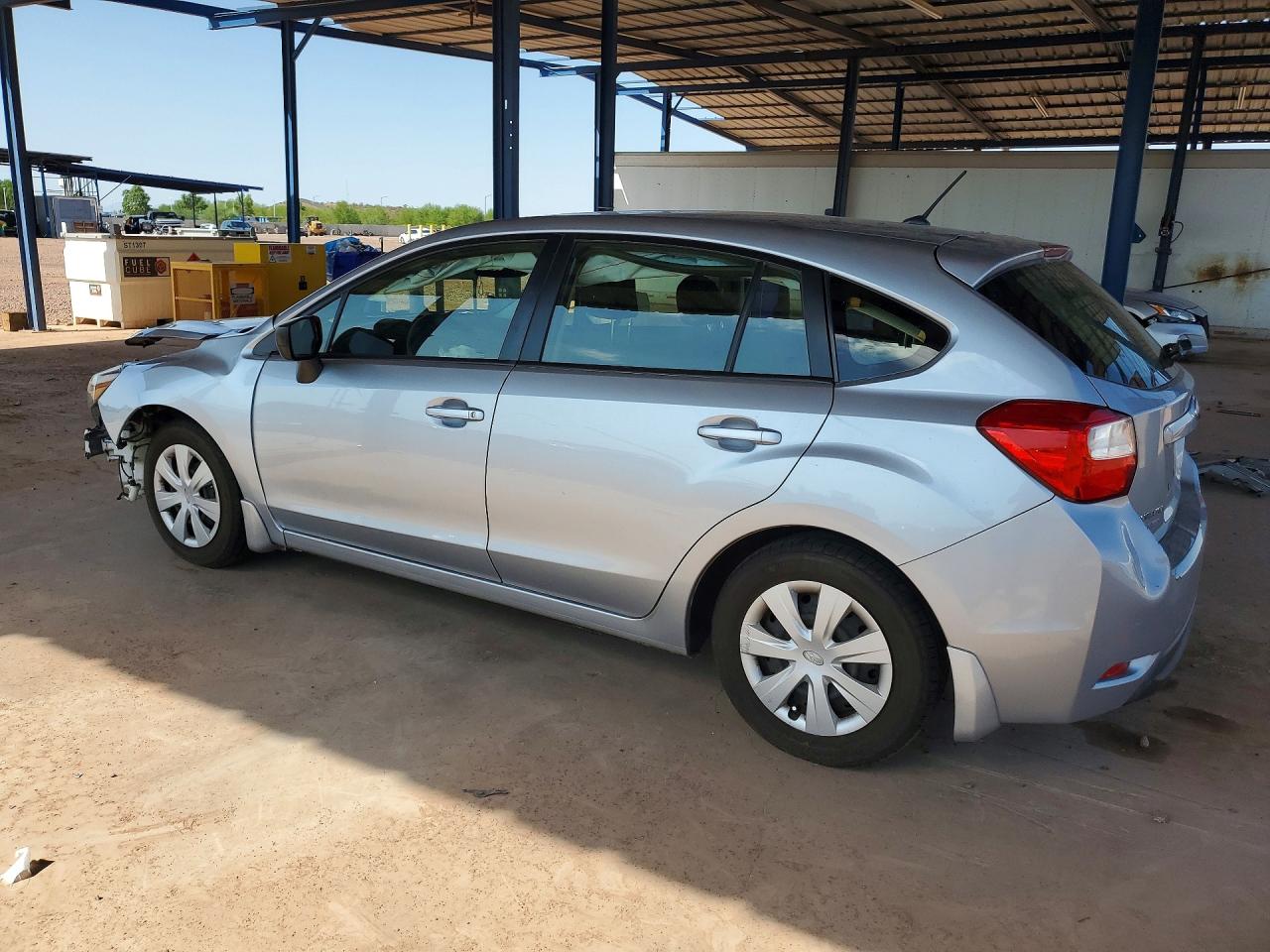 2015 Subaru Impreza Silver vin: JF1GPAA61FG323207