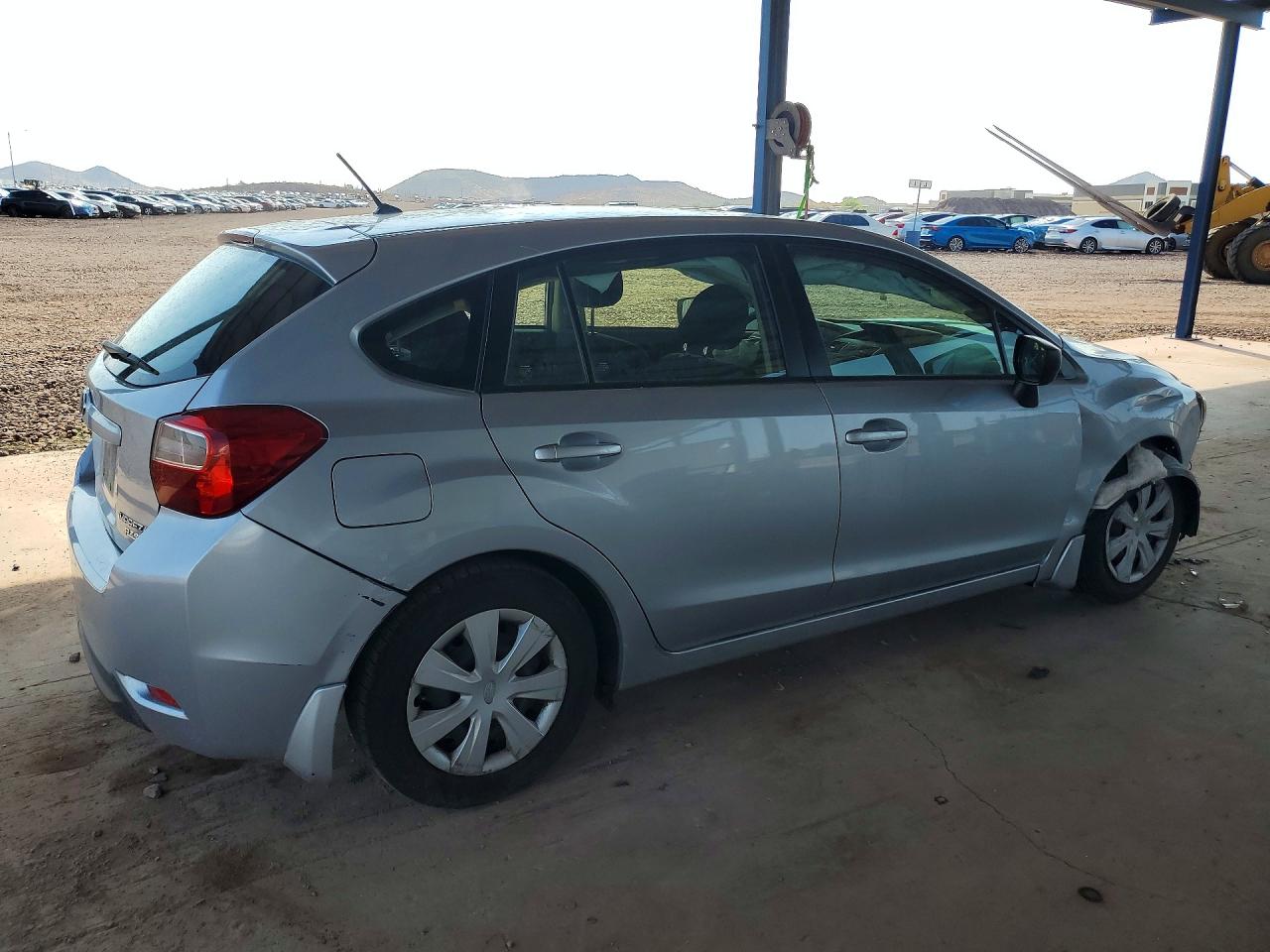2015 Subaru Impreza Silver vin: JF1GPAA61FG323207