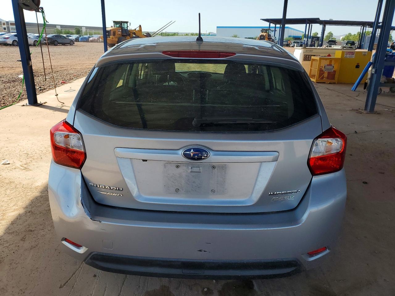 2015 Subaru Impreza Silver vin: JF1GPAA61FG323207