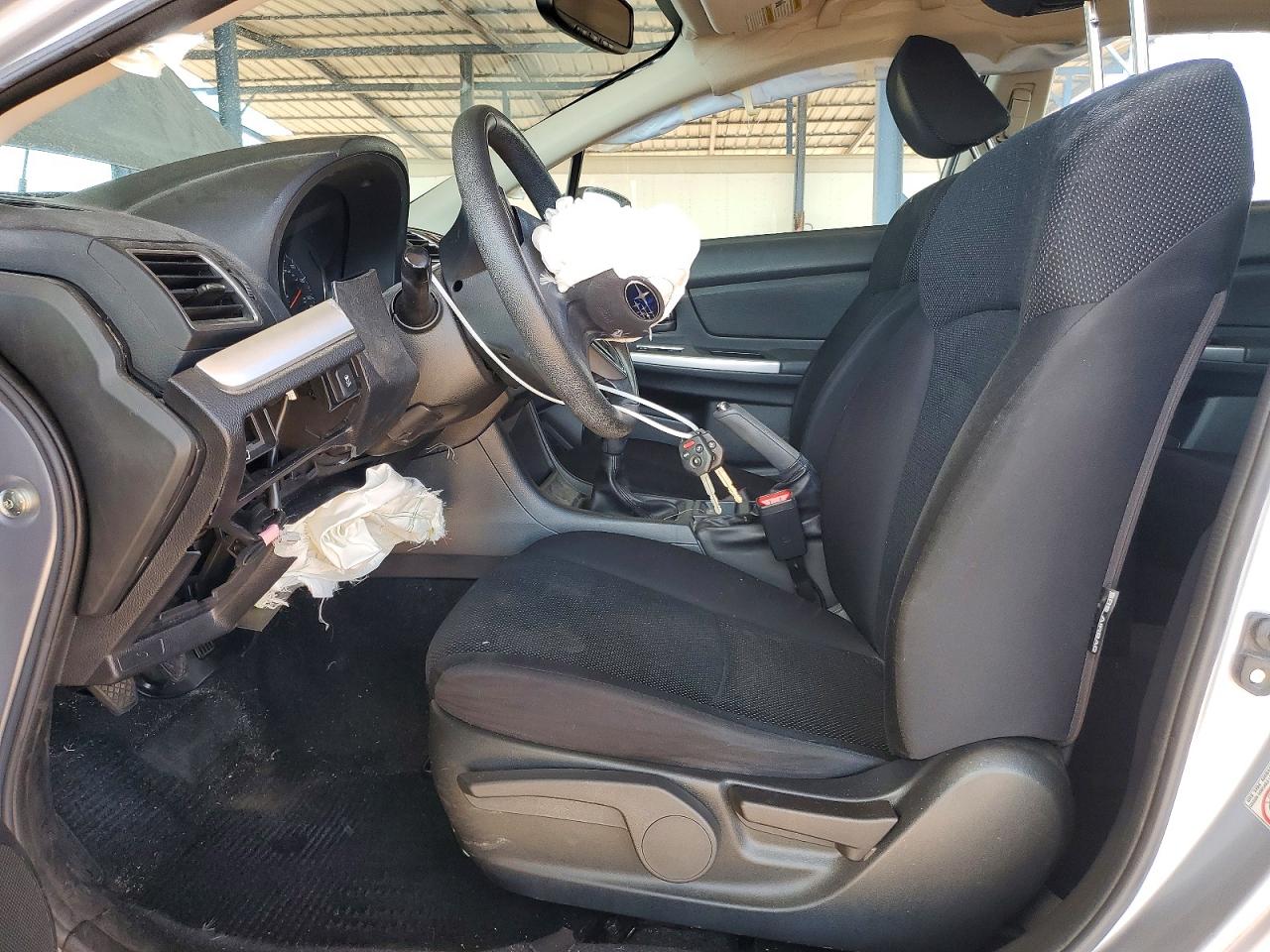 2015 Subaru Impreza Silver vin: JF1GPAA61FG323207