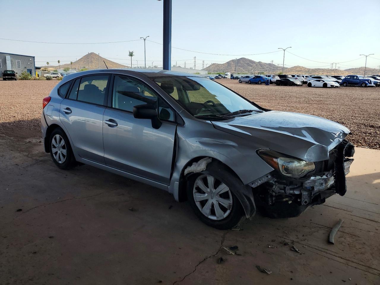 2015 Subaru Impreza Silver vin: JF1GPAA61FG323207