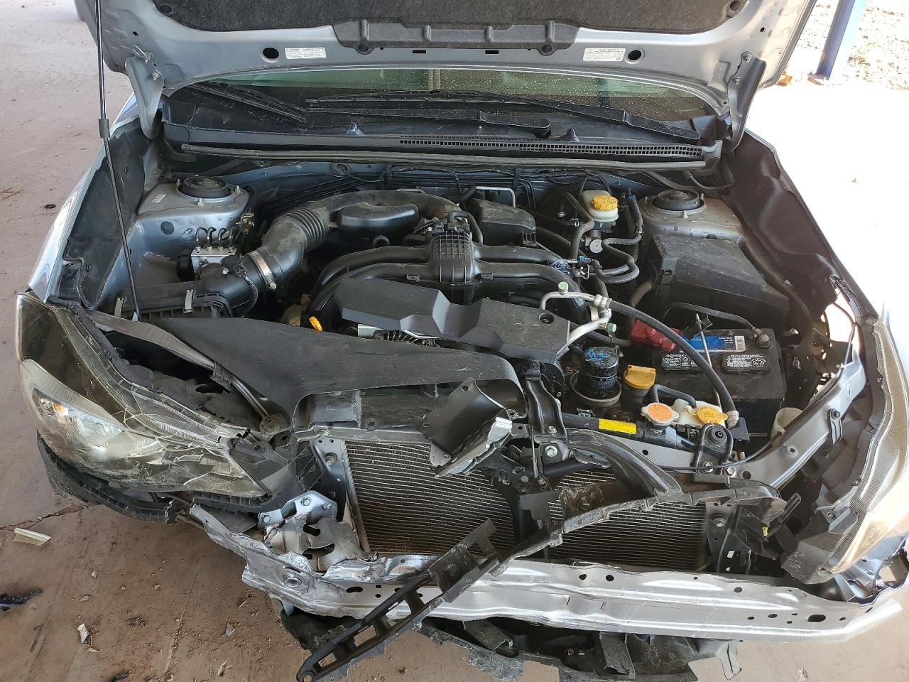 2015 Subaru Impreza Silver vin: JF1GPAA61FG323207