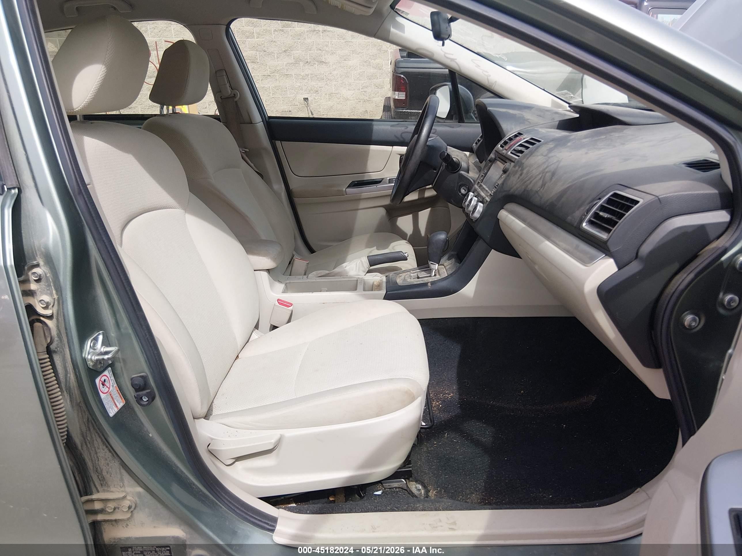 2015 Subaru Impreza 2.0i Green vin: JF1GPAA61FH261656