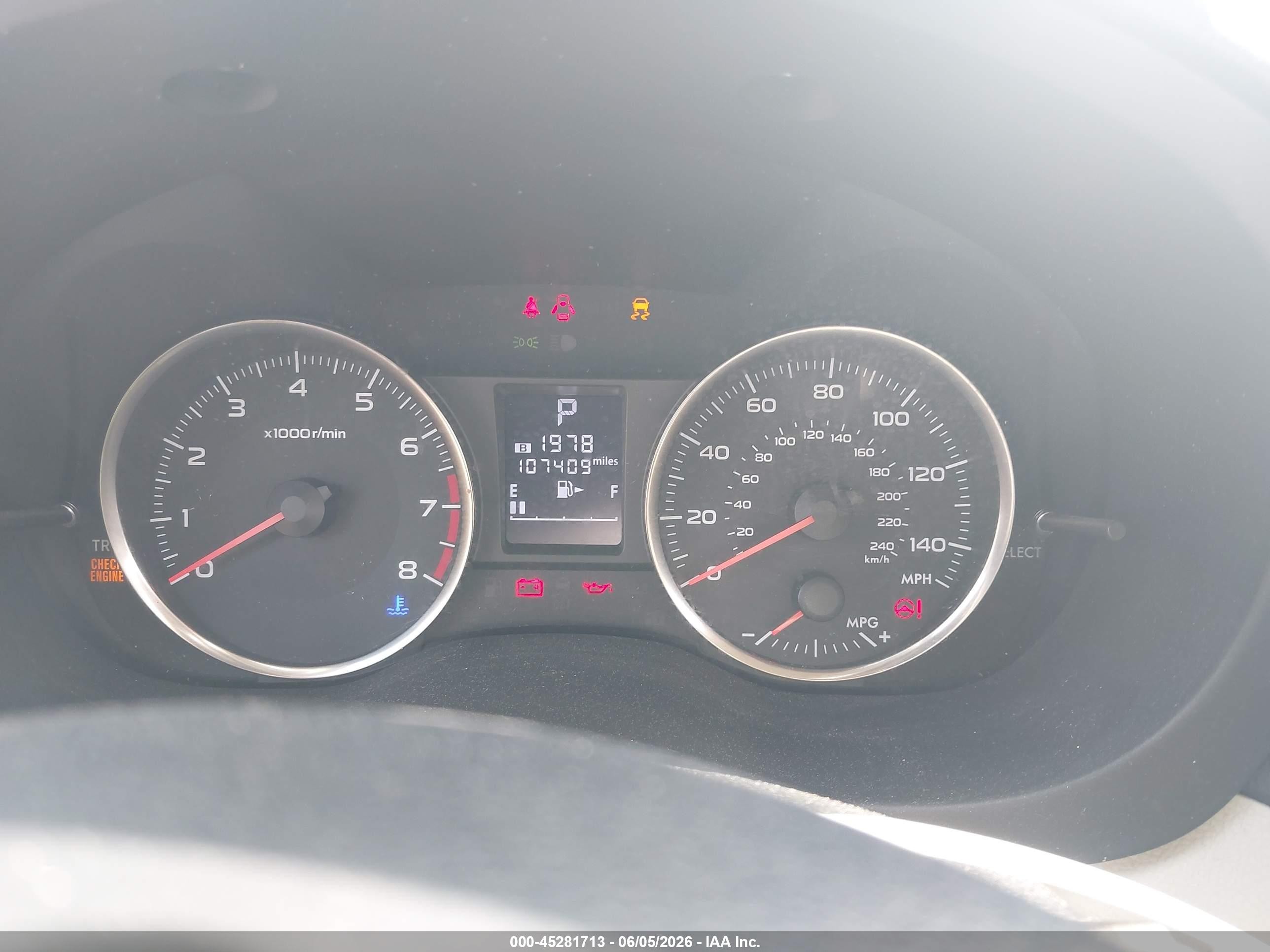 2016 Subaru Impreza 2.0i Green vin: JF1GPAA61GH287689