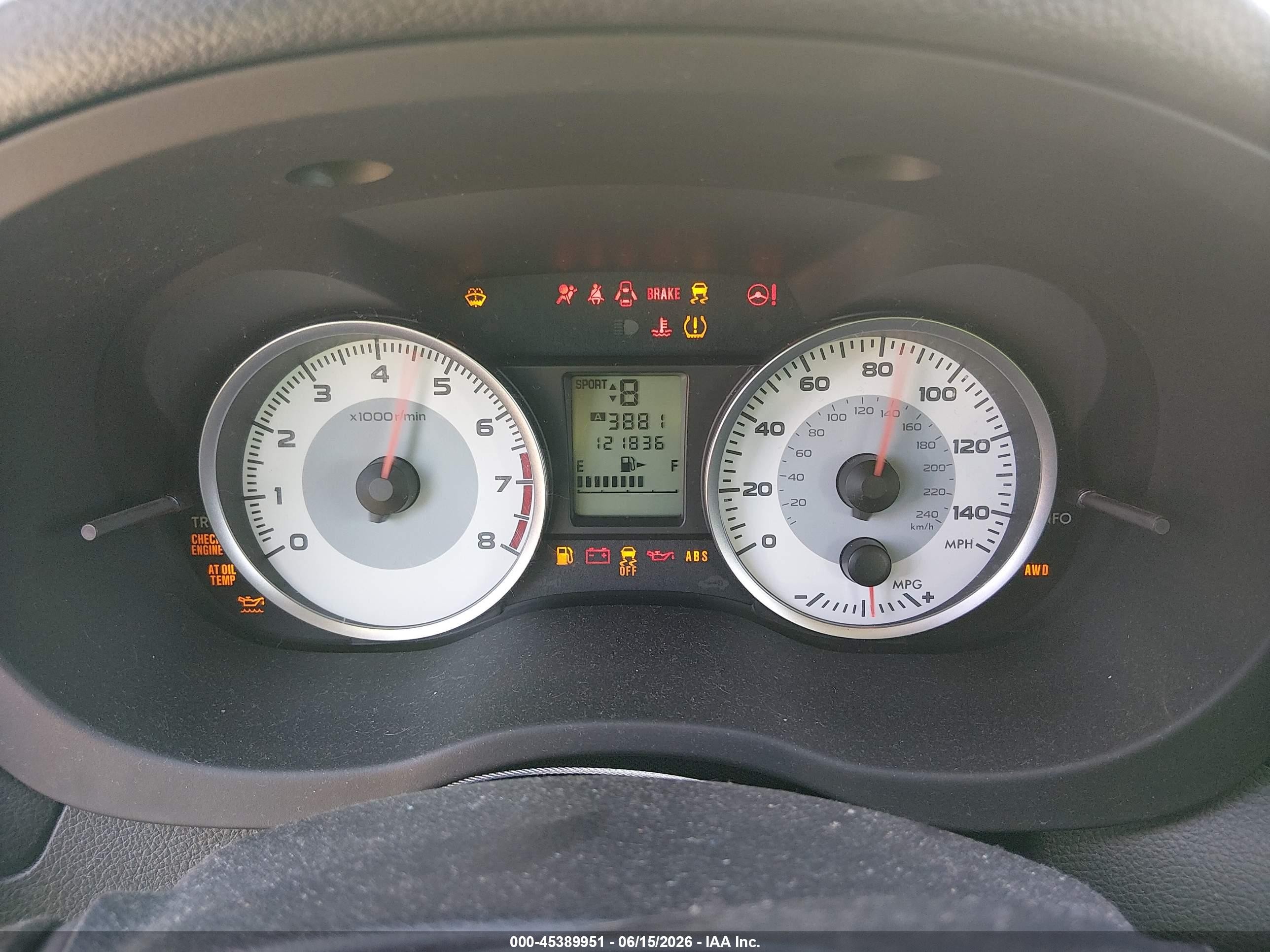 2012 Subaru Impreza 2.0i Silver vin: JF1GPAA62CH212560