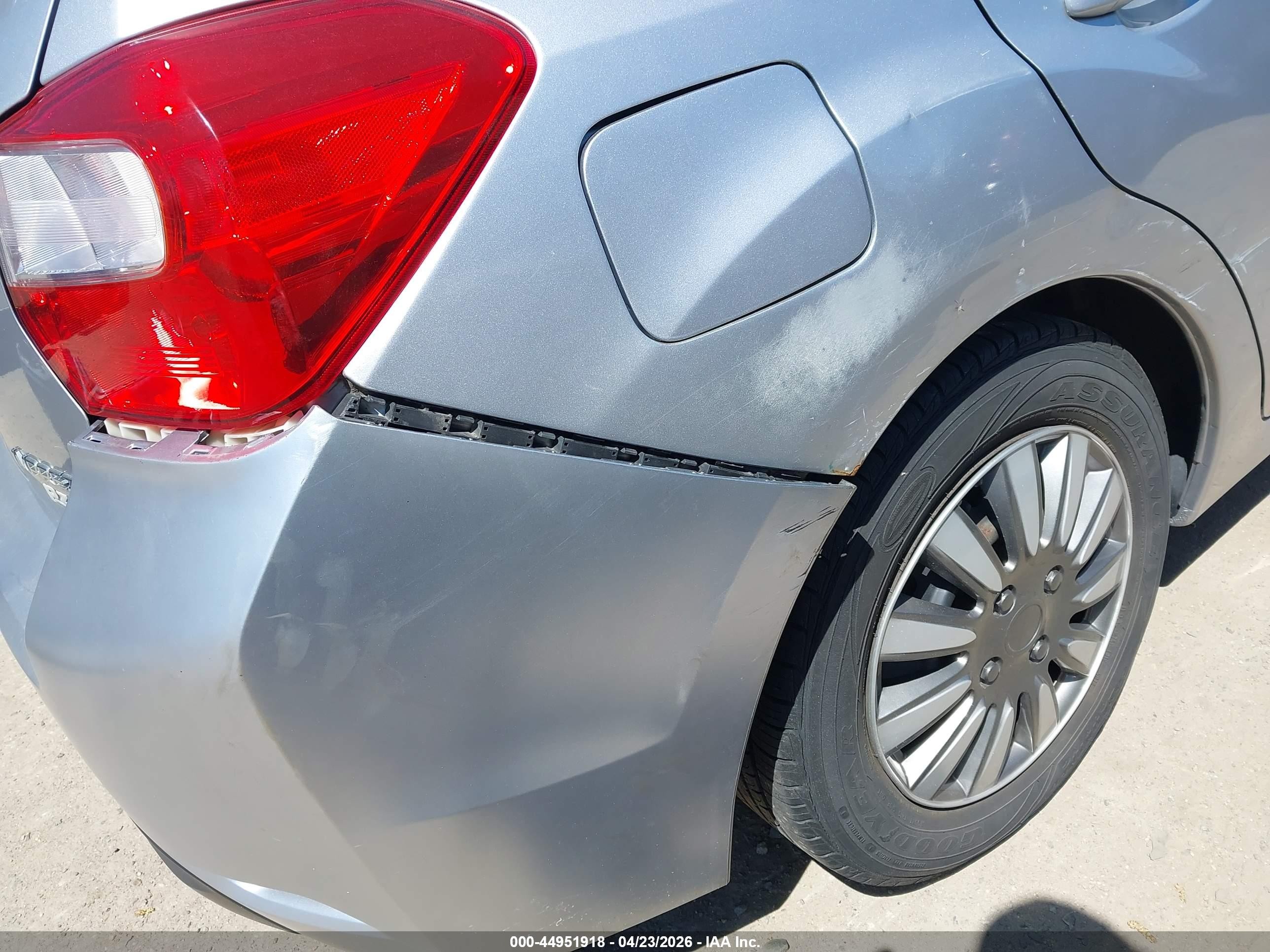 2013 Subaru Impreza Wagon 2.0i Silver vin: JF1GPAA62D2890214