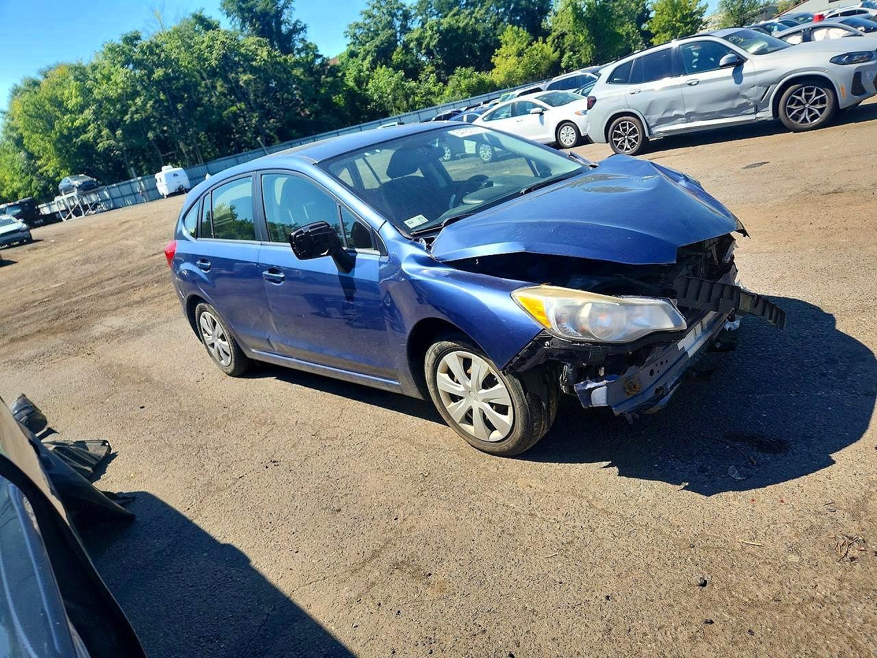 2013 Subaru Impreza Blue vin: JF1GPAA62D2891590