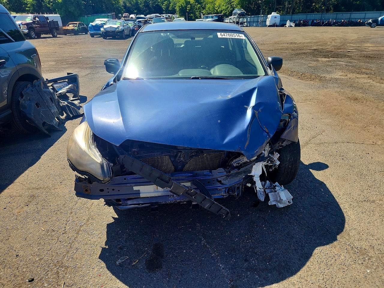 2013 Subaru Impreza Blue vin: JF1GPAA62D2891590