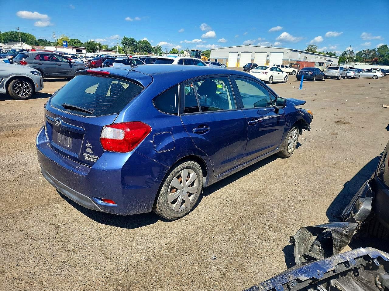 2013 Subaru Impreza Blue vin: JF1GPAA62D2891590
