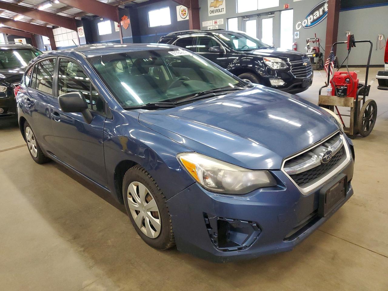 2013 Subaru Impreza Blue vin: JF1GPAA62DH879369