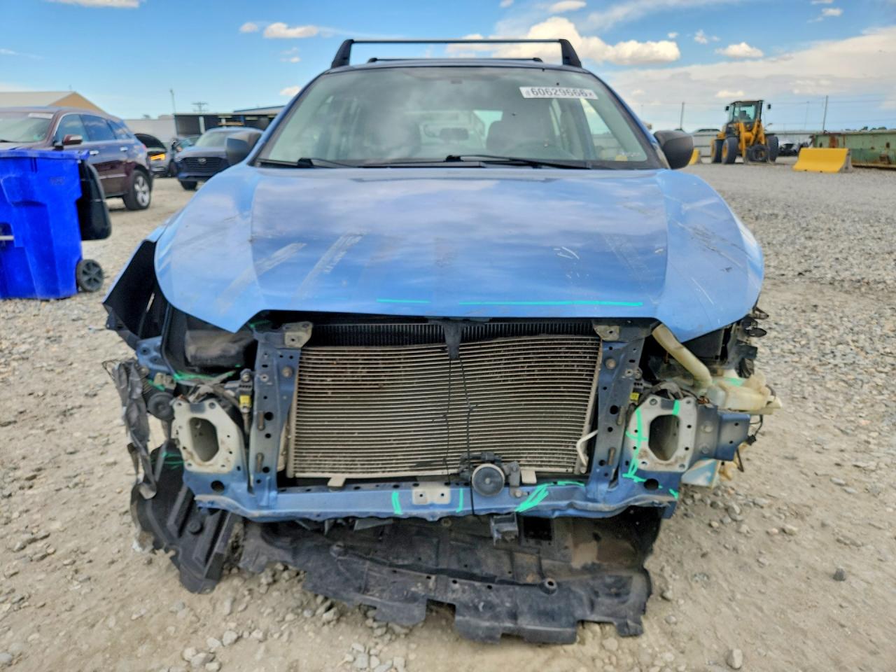 2014 Subaru Impreza Blue vin: JF1GPAA62E9269550