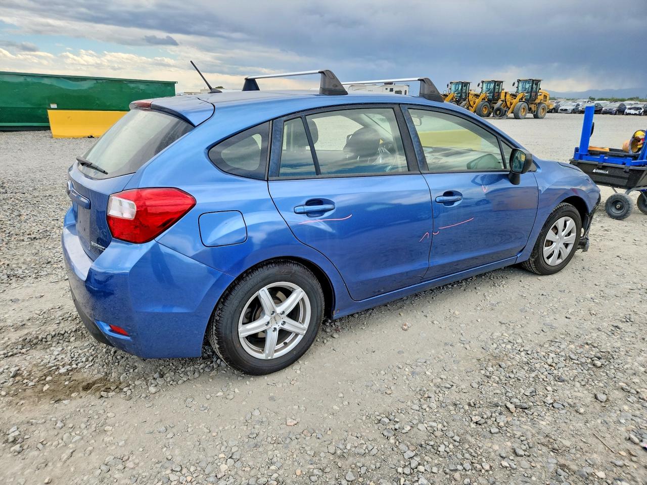 2014 Subaru Impreza Blue vin: JF1GPAA62E9269550