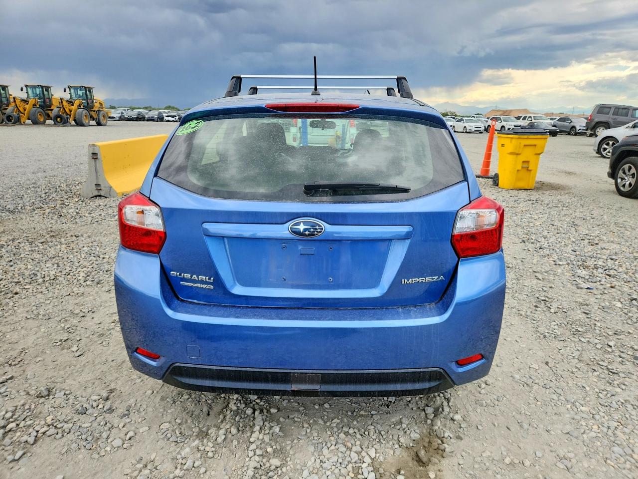 2014 Subaru Impreza Blue vin: JF1GPAA62E9269550