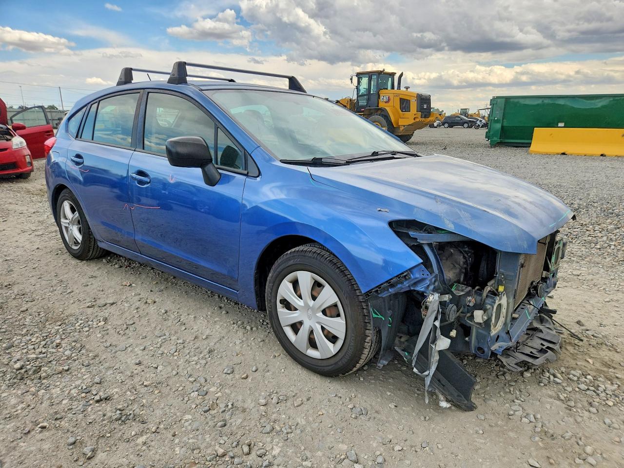 2014 Subaru Impreza Blue vin: JF1GPAA62E9269550