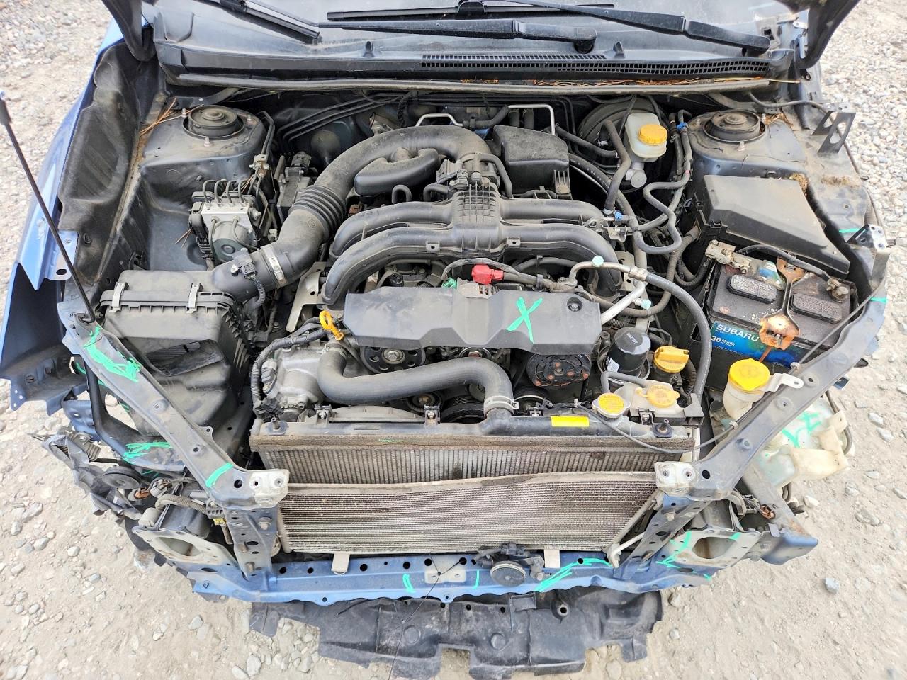 2014 Subaru Impreza Blue vin: JF1GPAA62E9269550