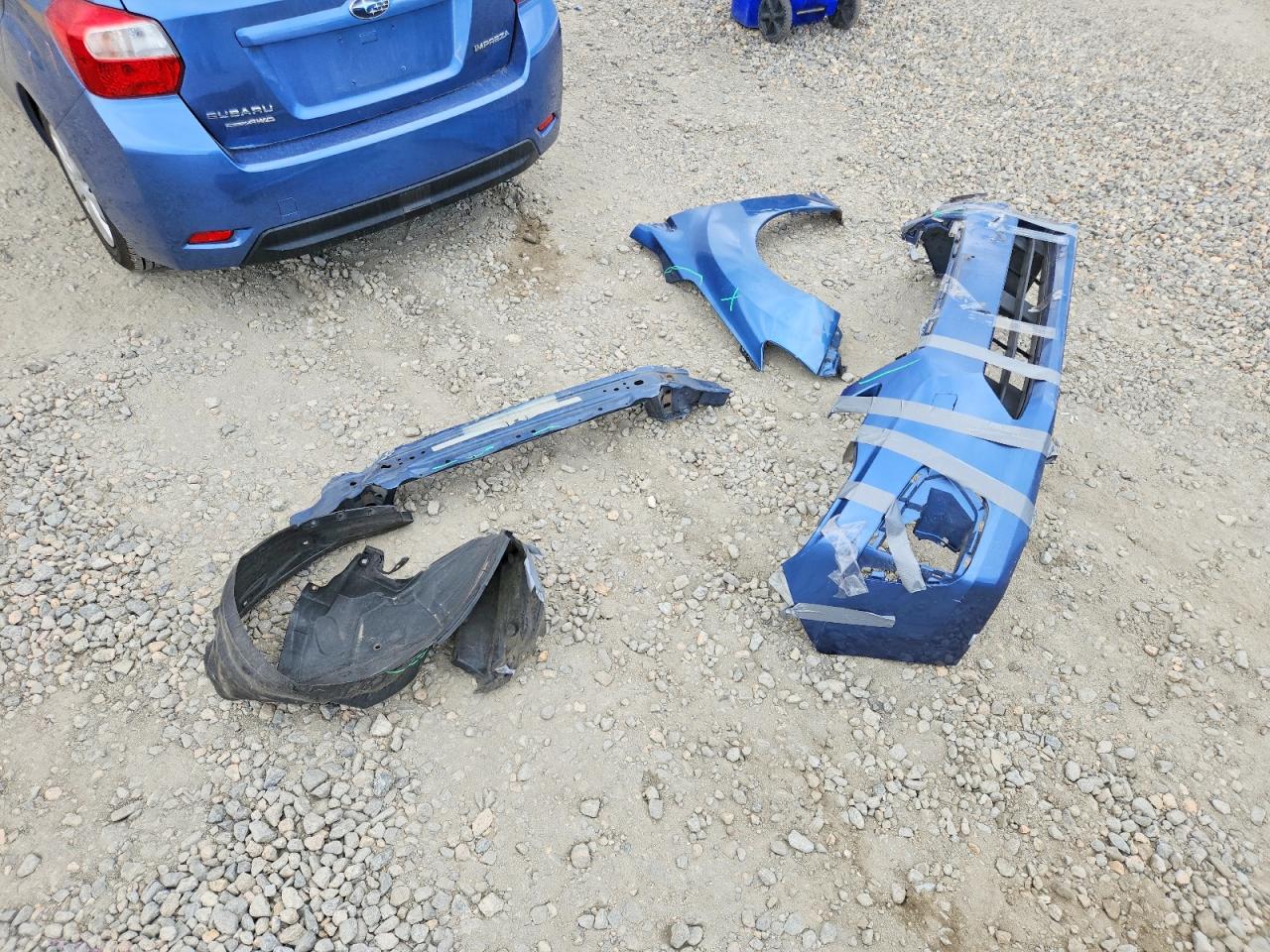 2014 Subaru Impreza Blue vin: JF1GPAA62E9269550