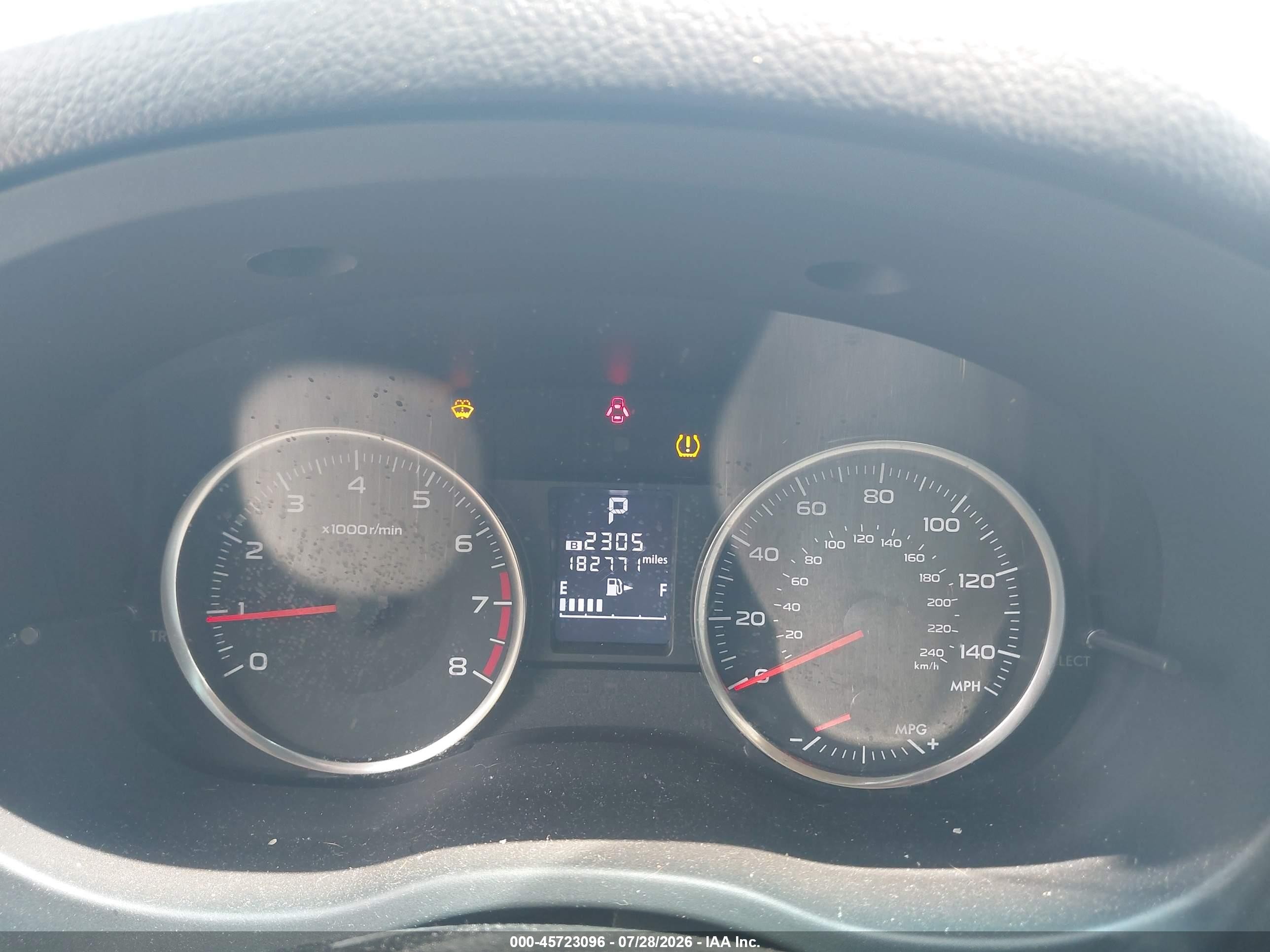 2015 Subaru Impreza 2.0i Gray vin: JF1GPAA62F8247068
