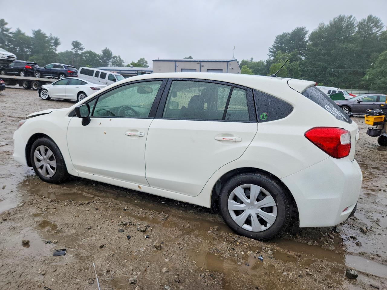2015 Subaru Impreza White vin: JF1GPAA62F8299431