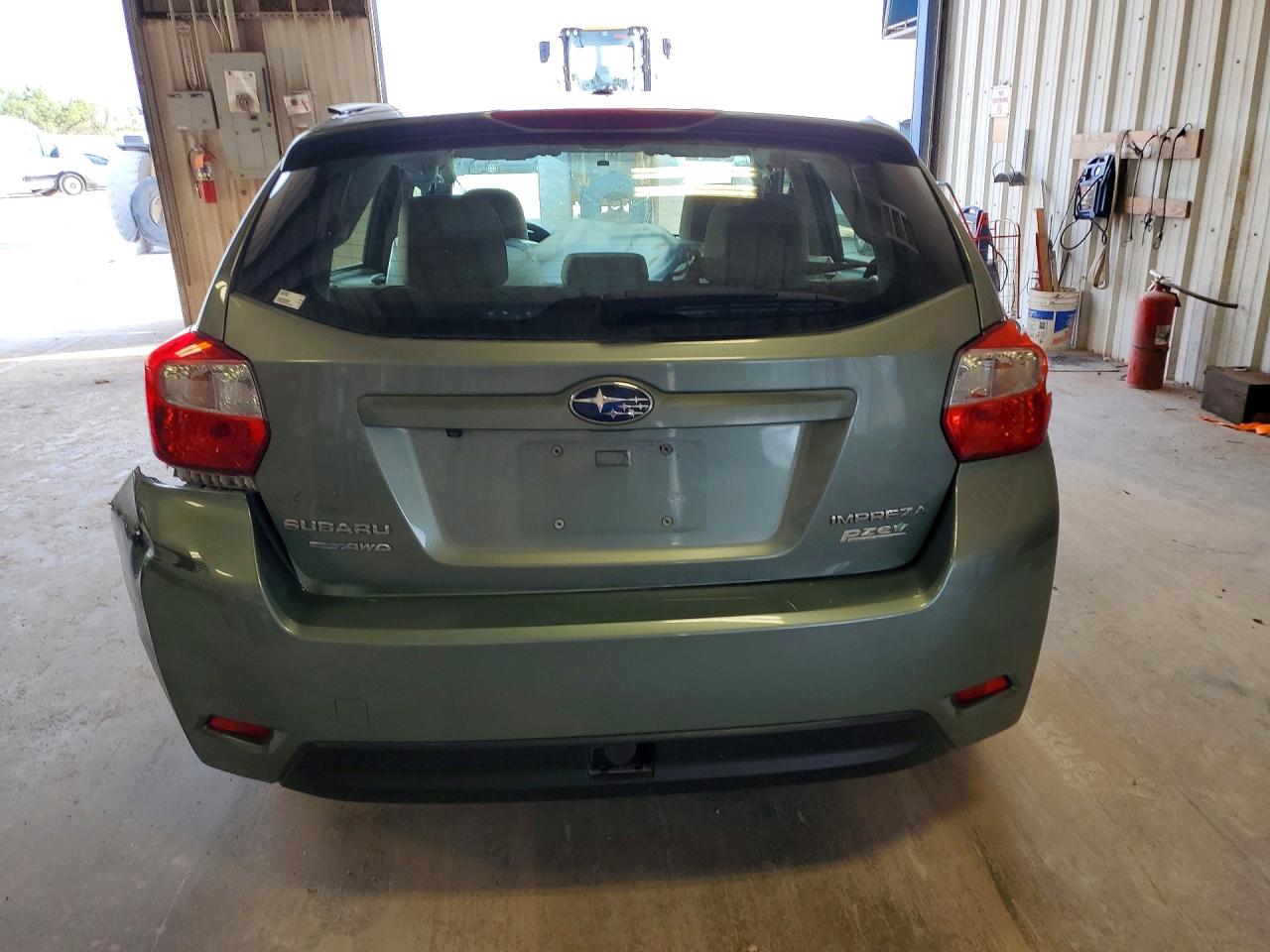 2015 Subaru Impreza Green vin: JF1GPAA62FH207802