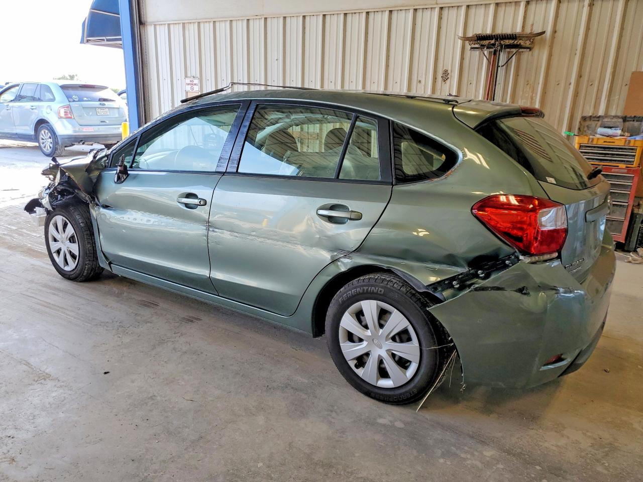 2015 Subaru Impreza Green vin: JF1GPAA62FH207802