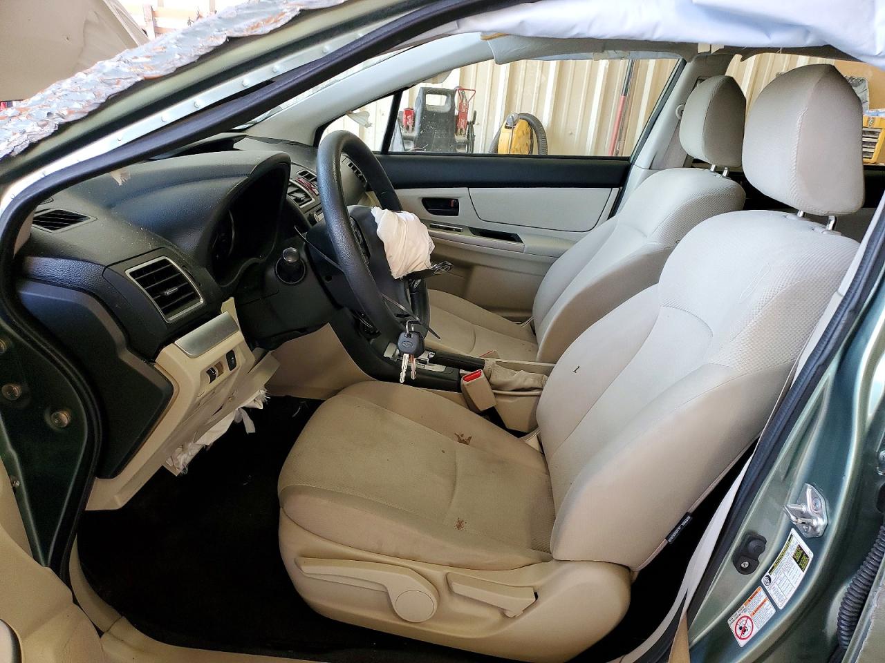2015 Subaru Impreza Green vin: JF1GPAA62FH207802